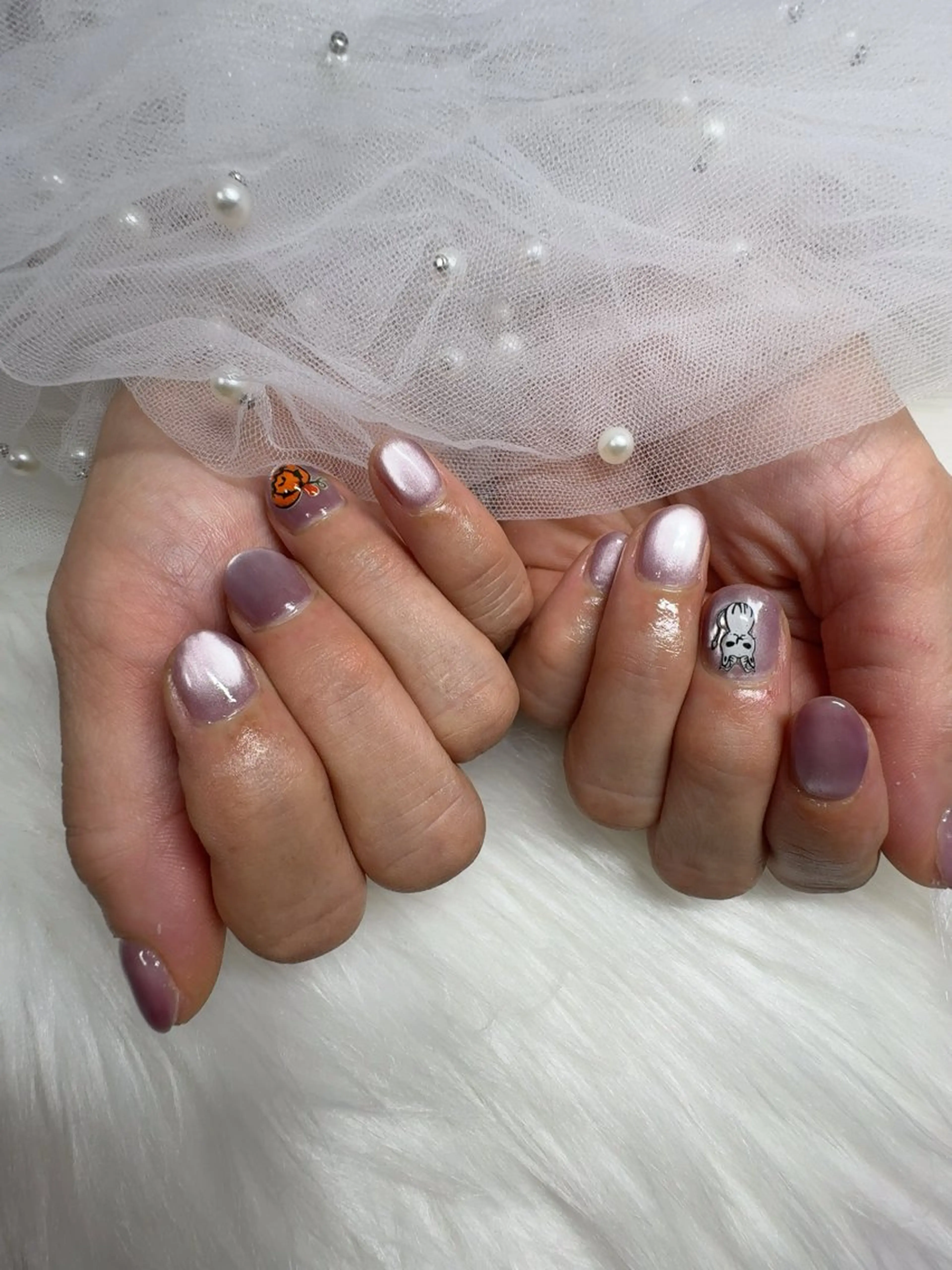 ネイル フットネイル ハッピーネイル所属・ハッピーネイル 蘭のネイルデザイン