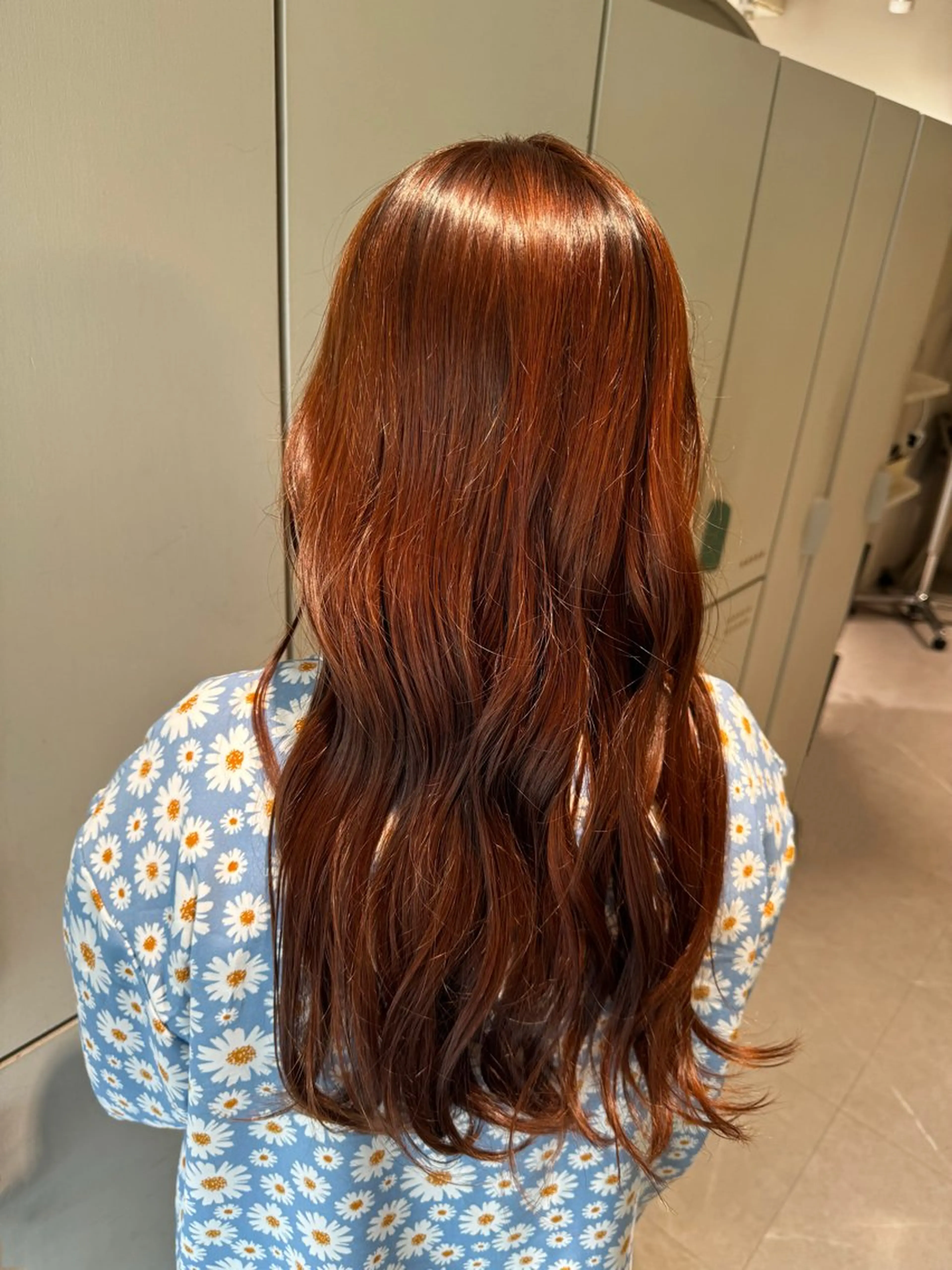 カラー 村田 茉優のヘアスタイル