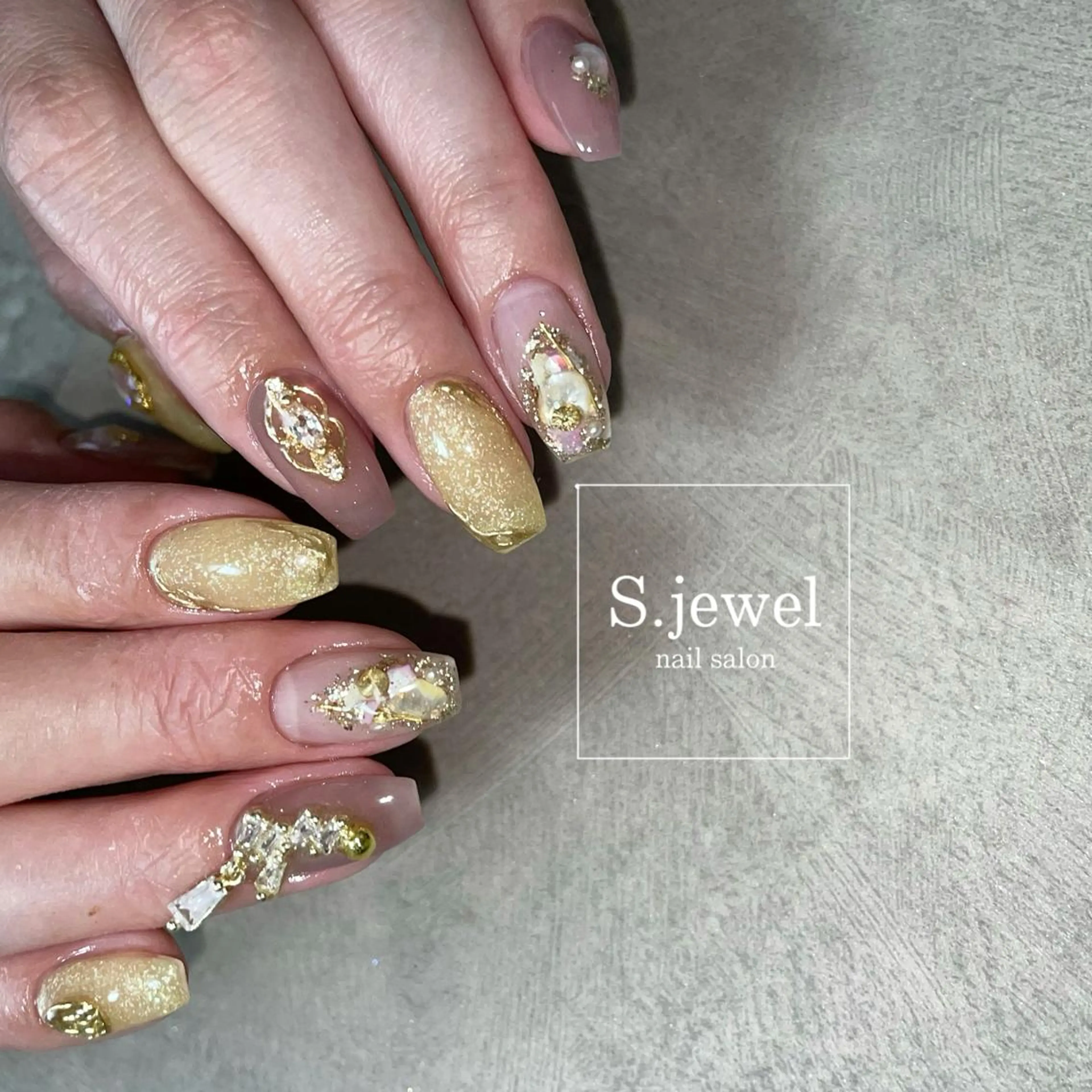 ネイル S♡JEWEL所属・S. JEWELのネイルデザイン