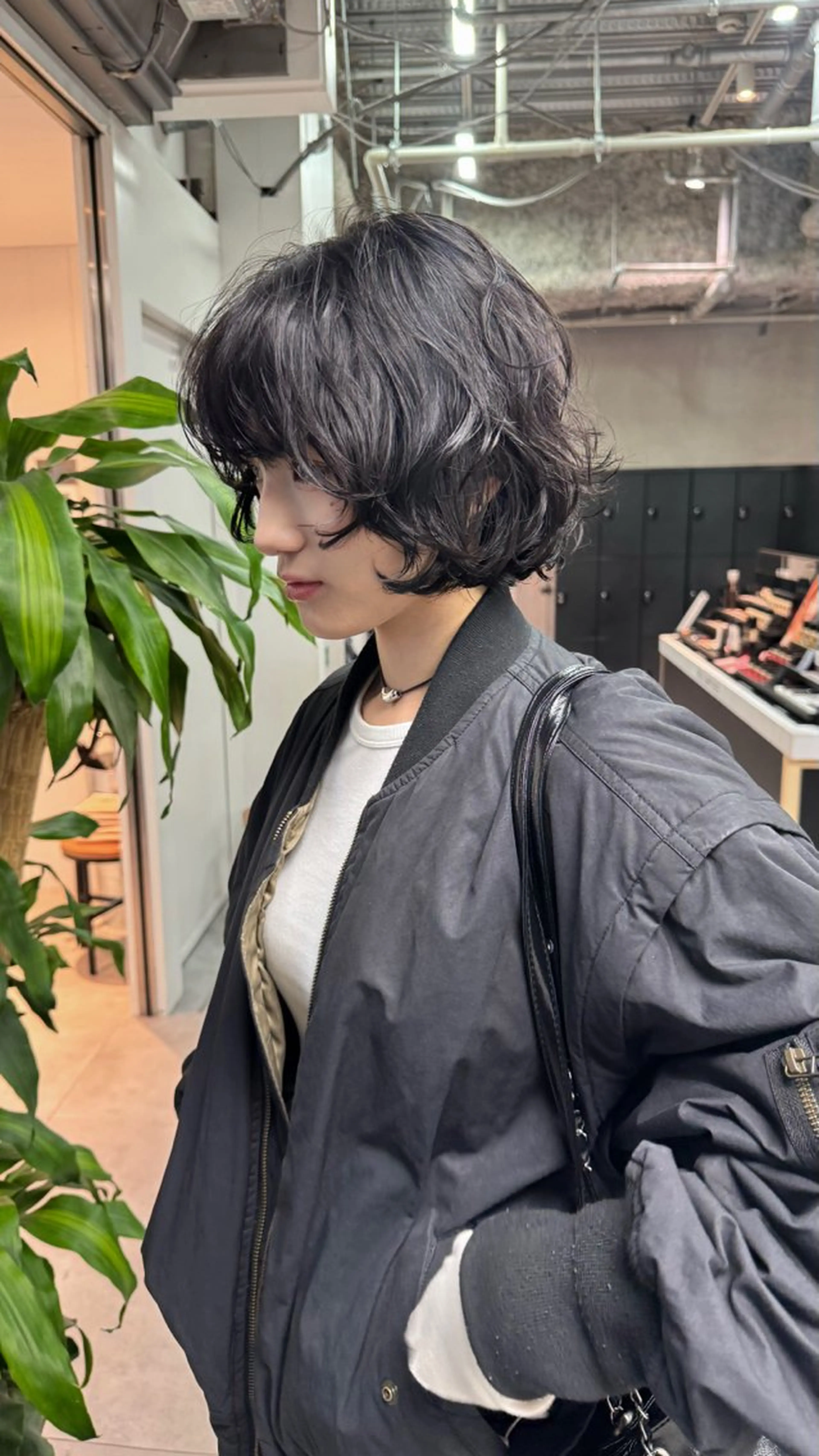 ミディアム パーマ ミディアムパーマ デジタルパーマ 小田 晃瑛のヘアスタイル