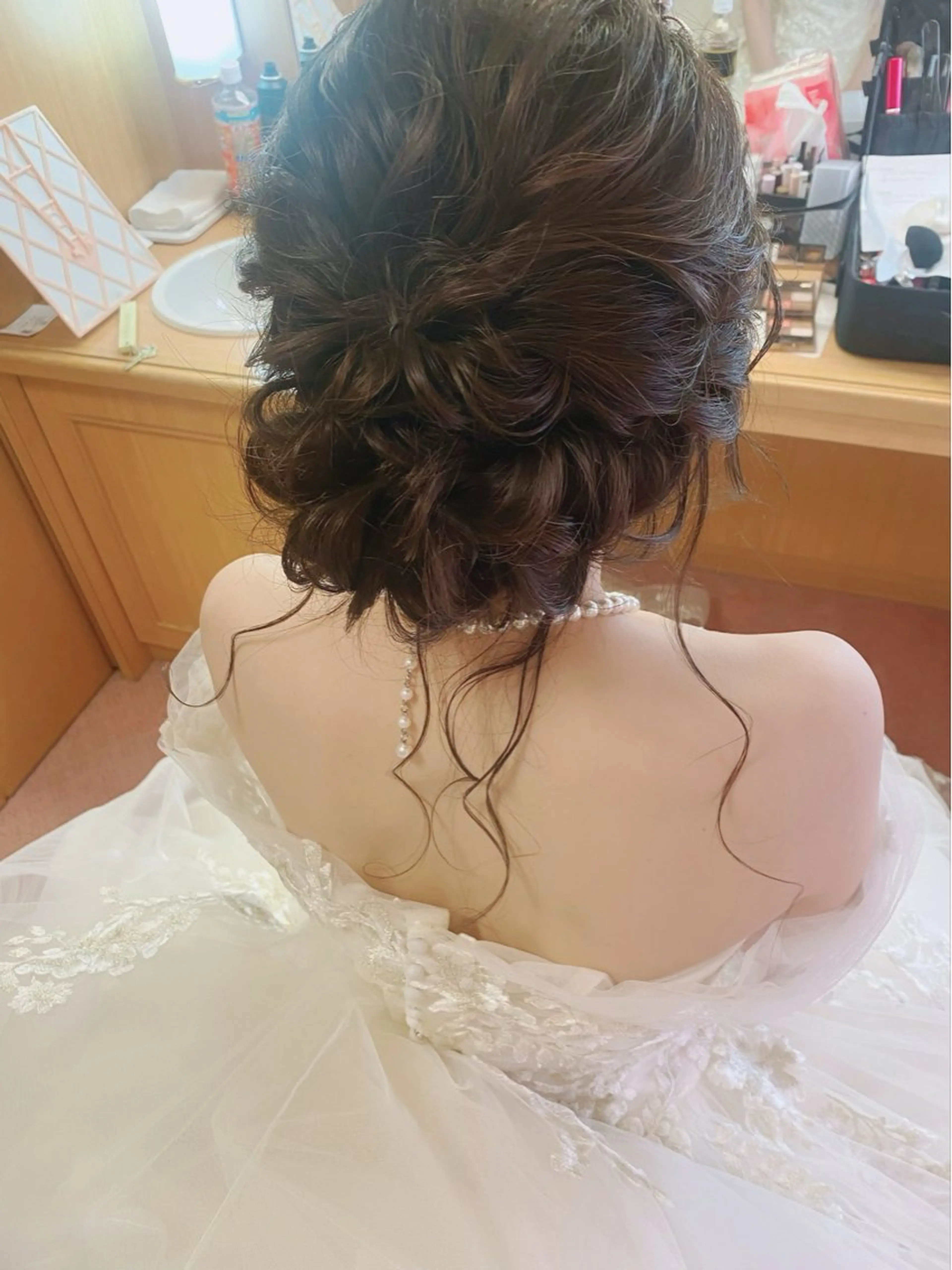 ロング ヘアアレンジ セットサロン      ラフテル所属・大阪/ヘアアレンジ /似合わせset💐のヘアスタイル