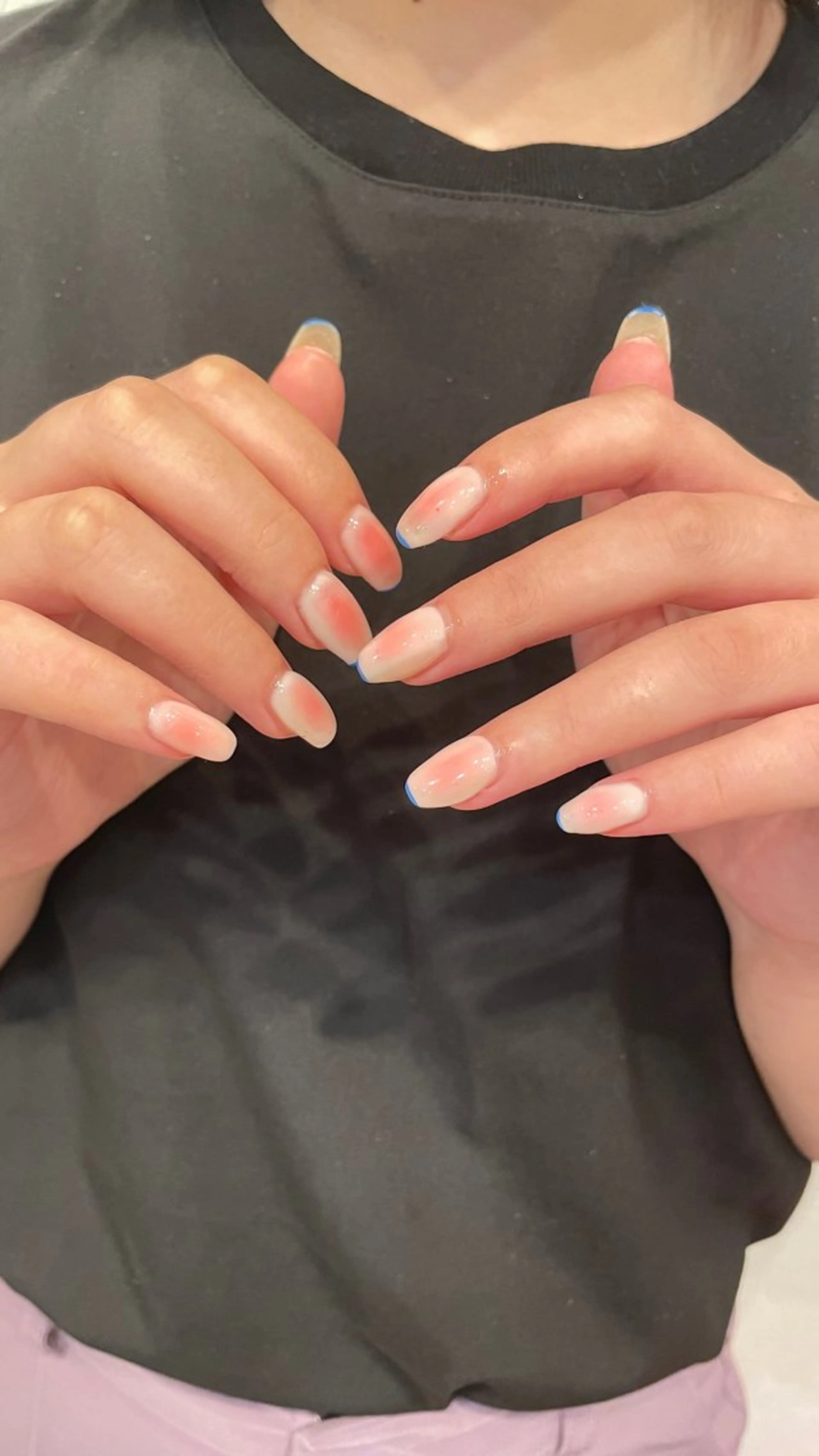 ネイル チークネイル ハンドネイル 楢本 彩耶のネイルデザイン