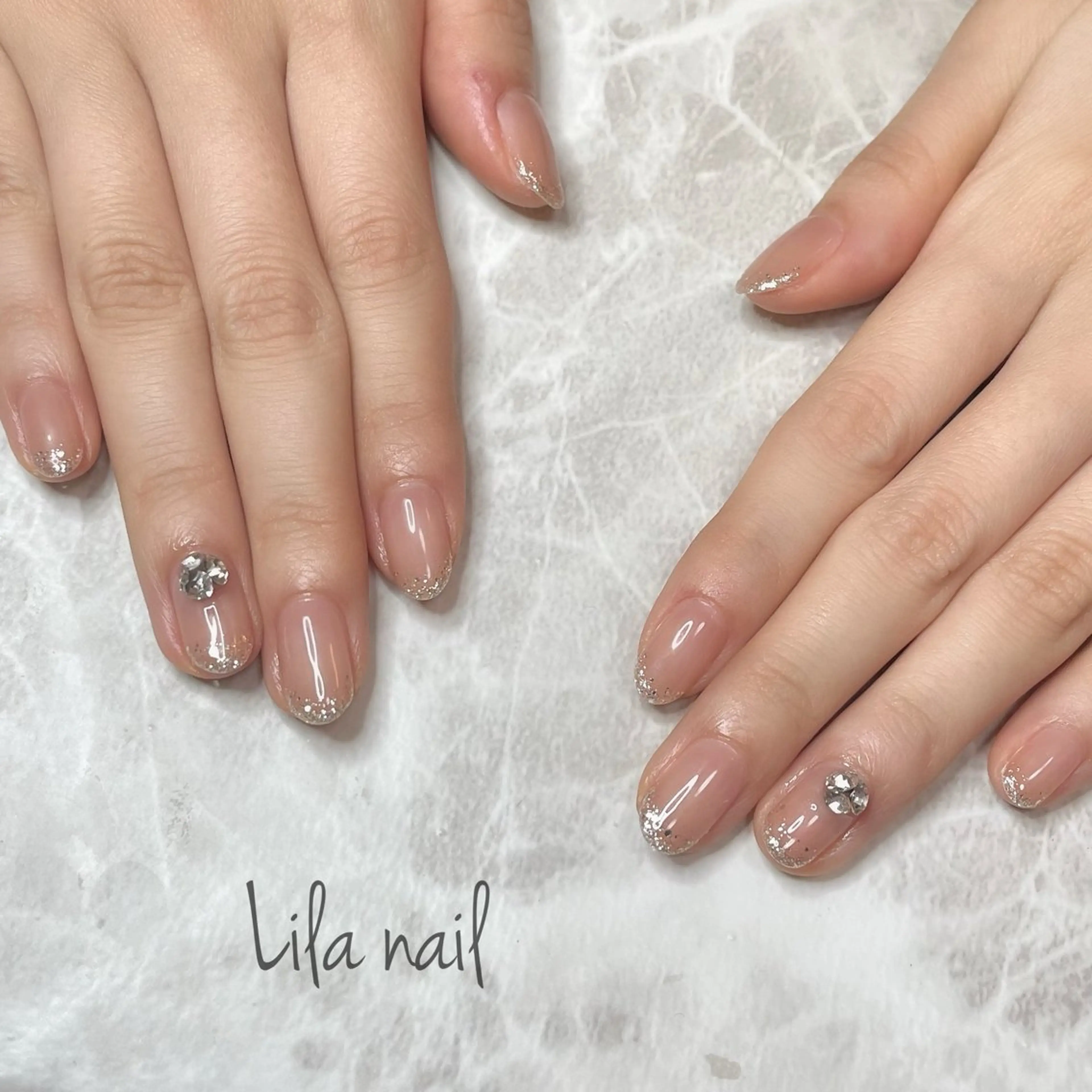 ネイル ハンドネイル ハンドケア Lila nail. harukaのネイルデザイン