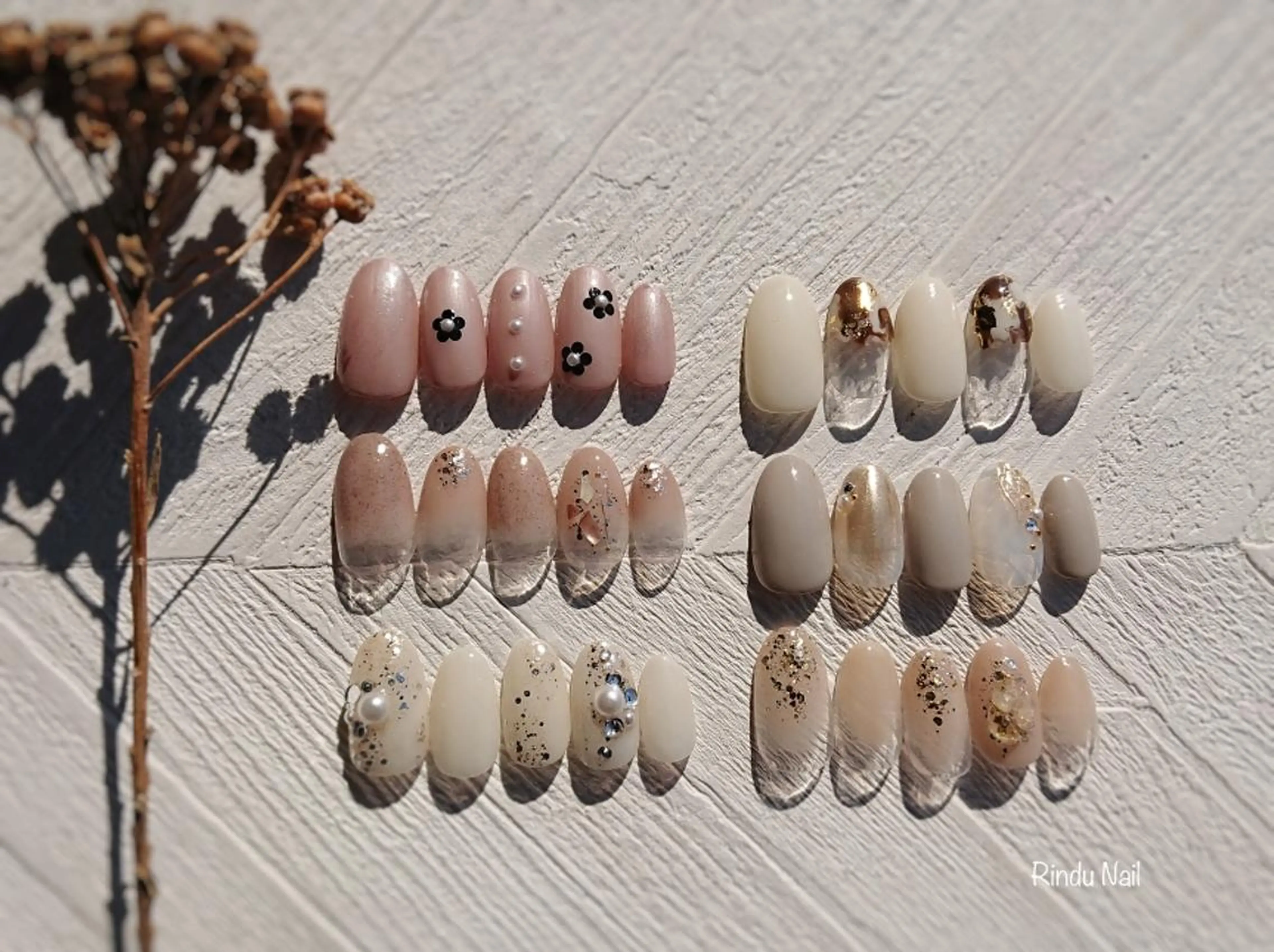 ネイル ハンドネイル Rindu Nail 名駅miniのネイルデザイン