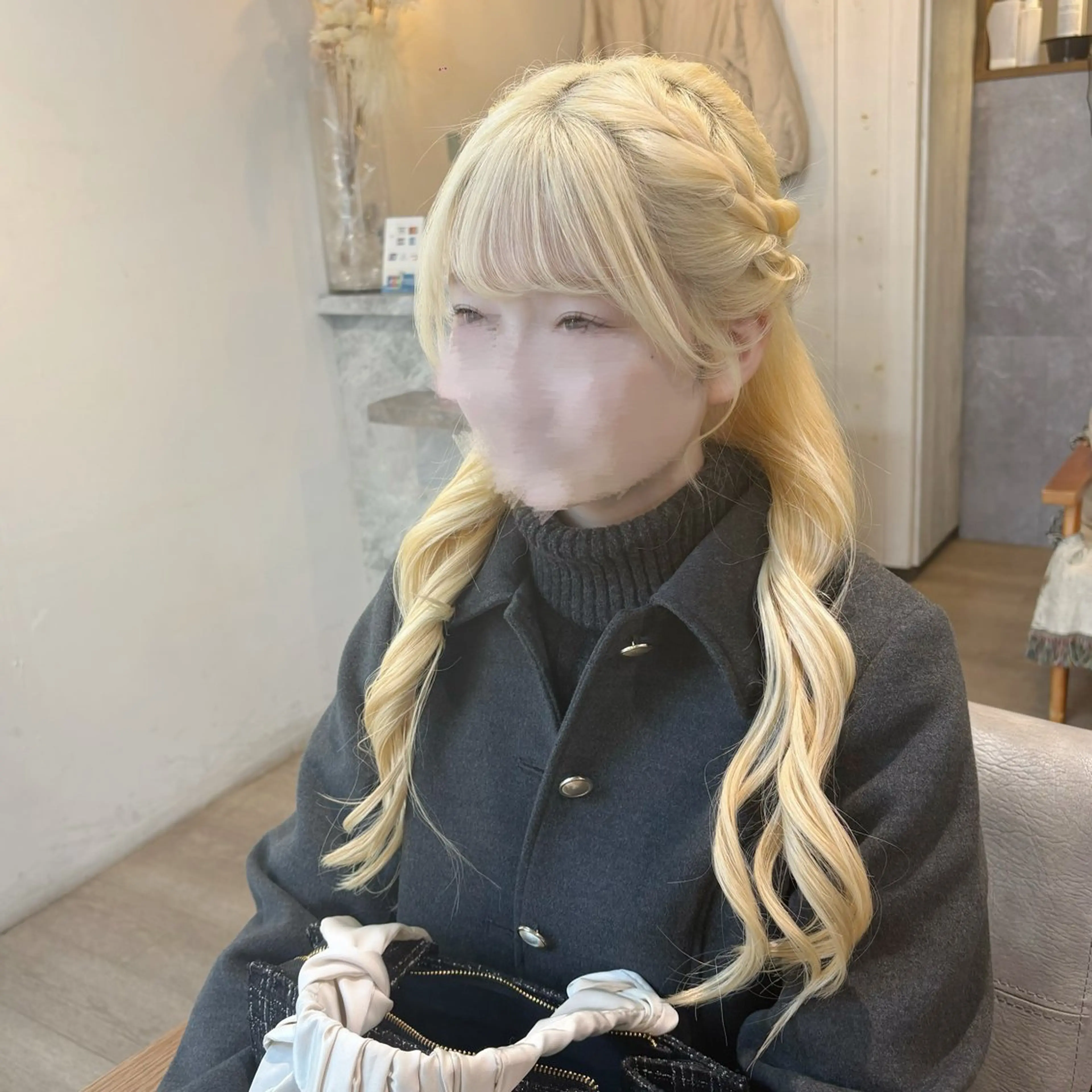 ヘアアレンジ お団子ヘア ヘアセット ゆ ののヘアスタイル