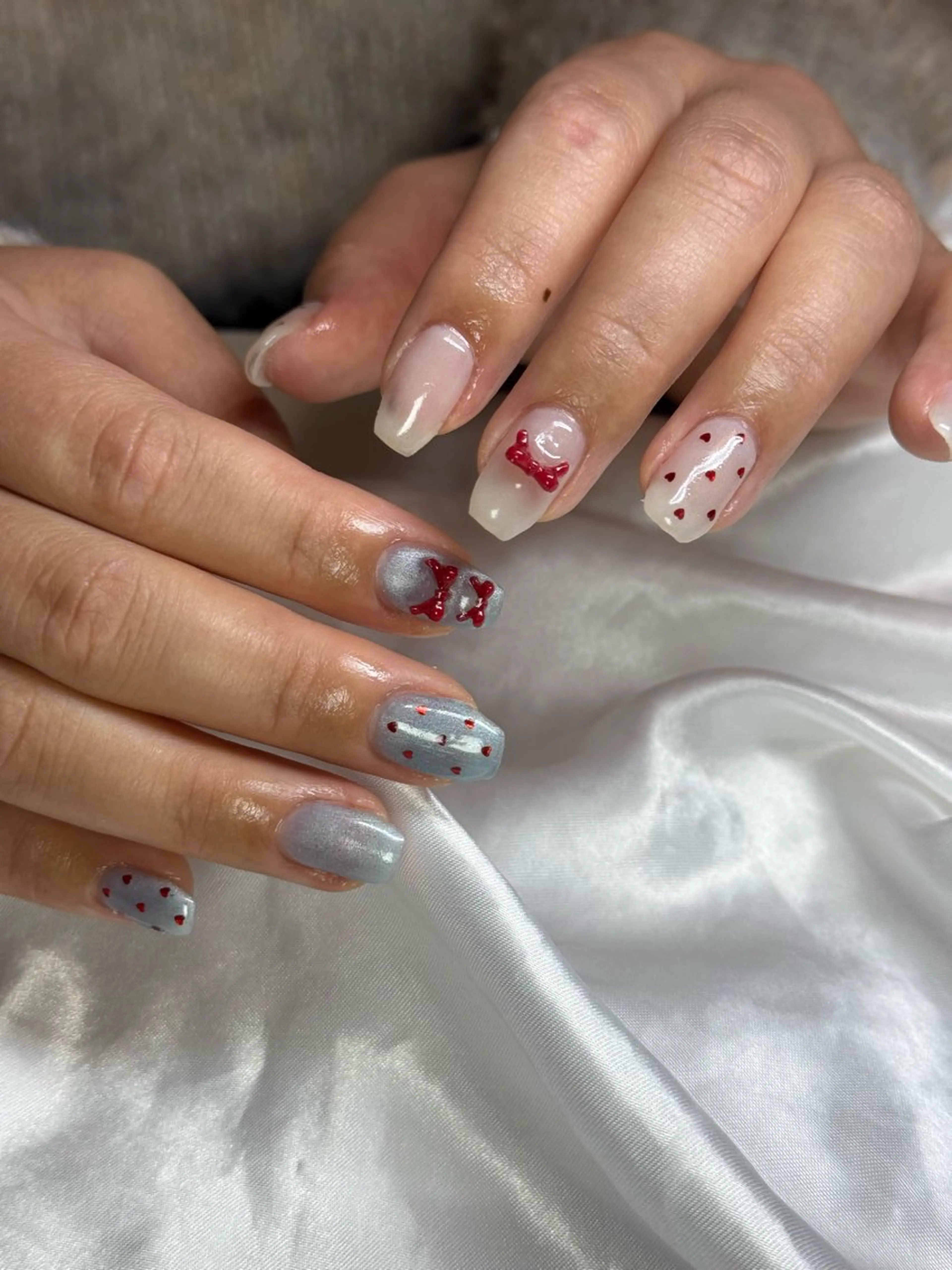 ネイル マグネットネイル ハンドネイル bylily yuriのネイルデザイン