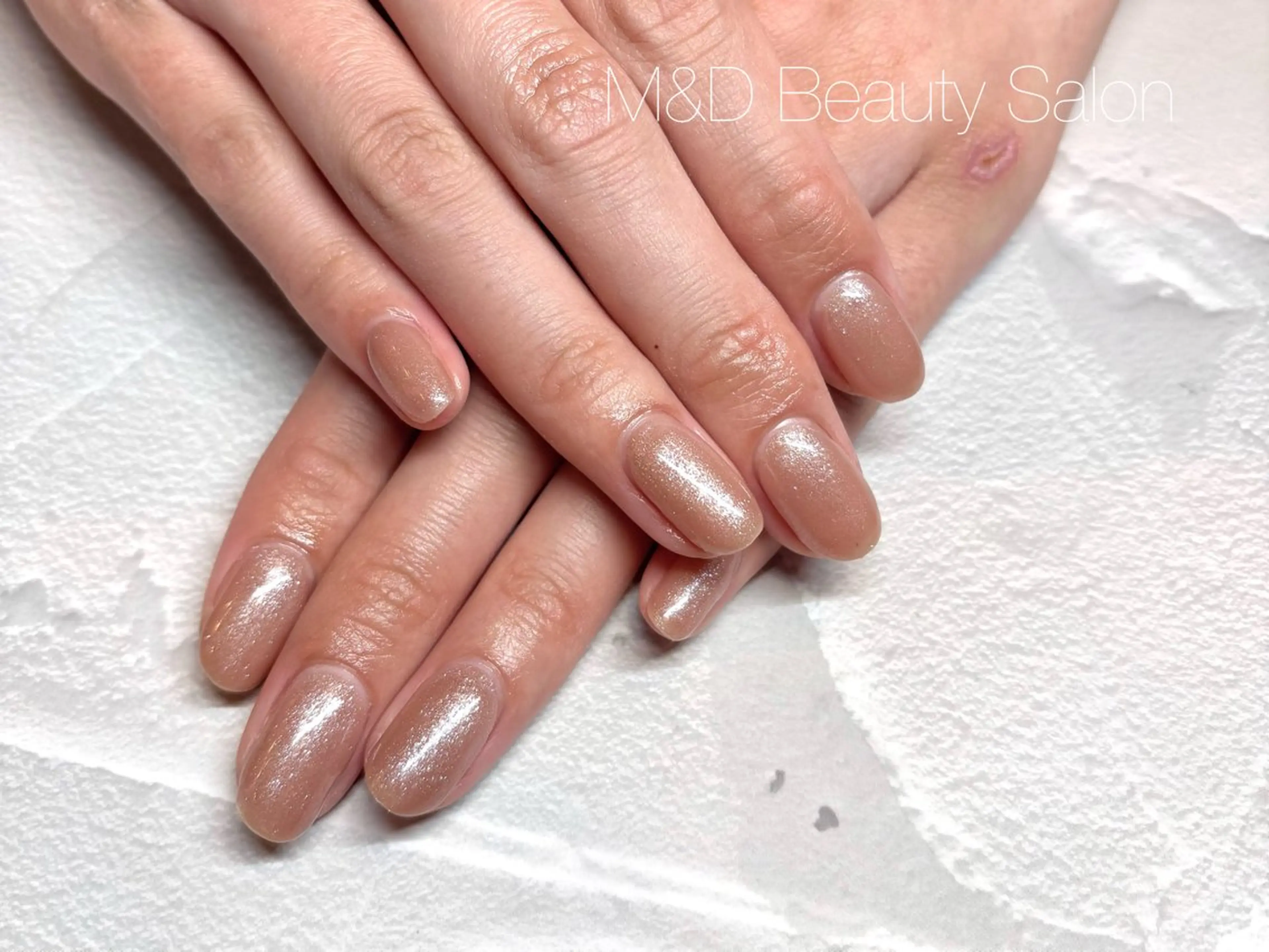 ネイル ワンカラーネイル M&D BeautySalon武蔵小杉店所属・M&D武蔵小杉店 MIYAのネイルデザイン