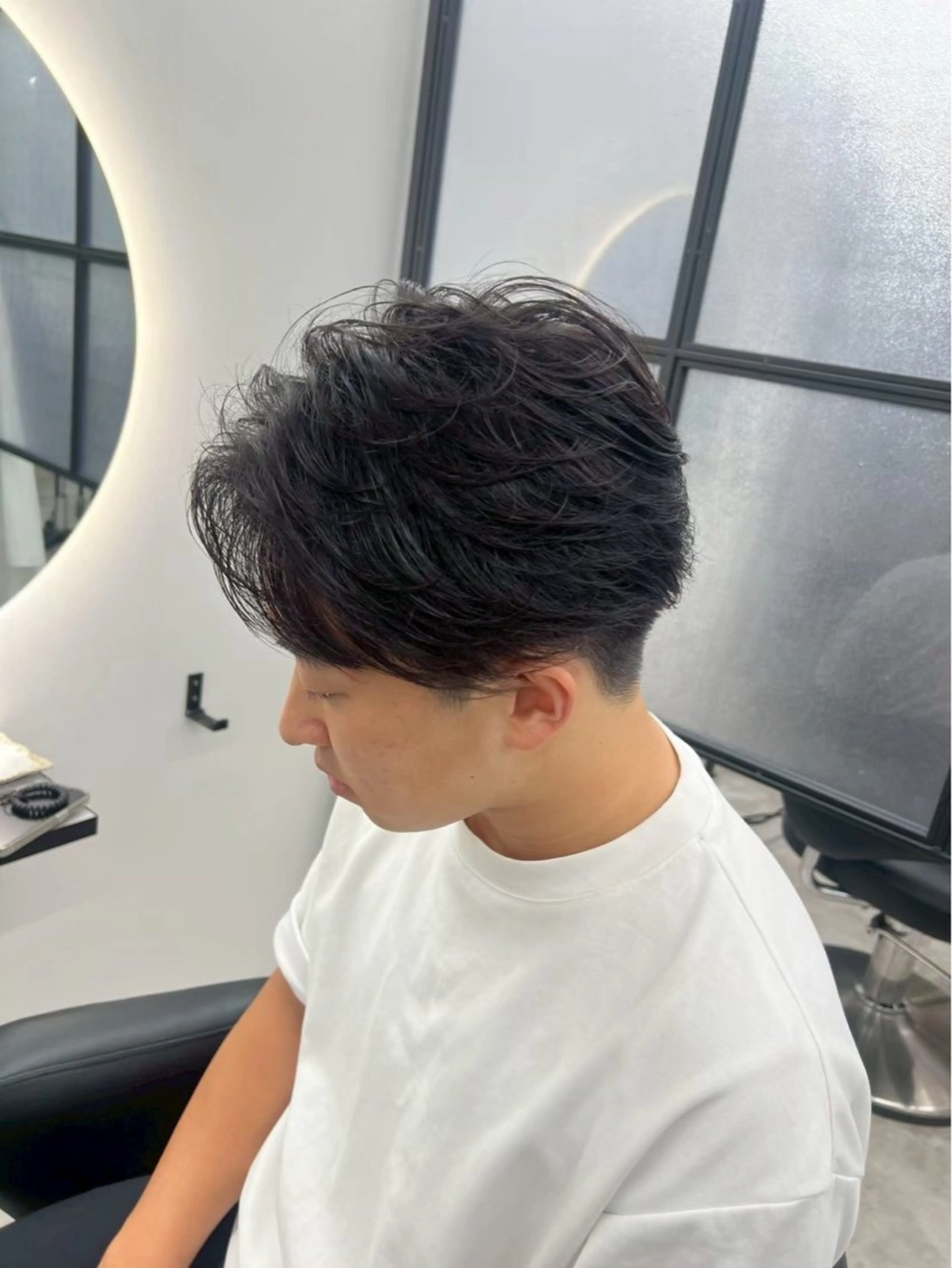 【モデル限定】メンズカット＋パーマ（ツイスパ、波巻き、ニュアンスパーマ）の写真