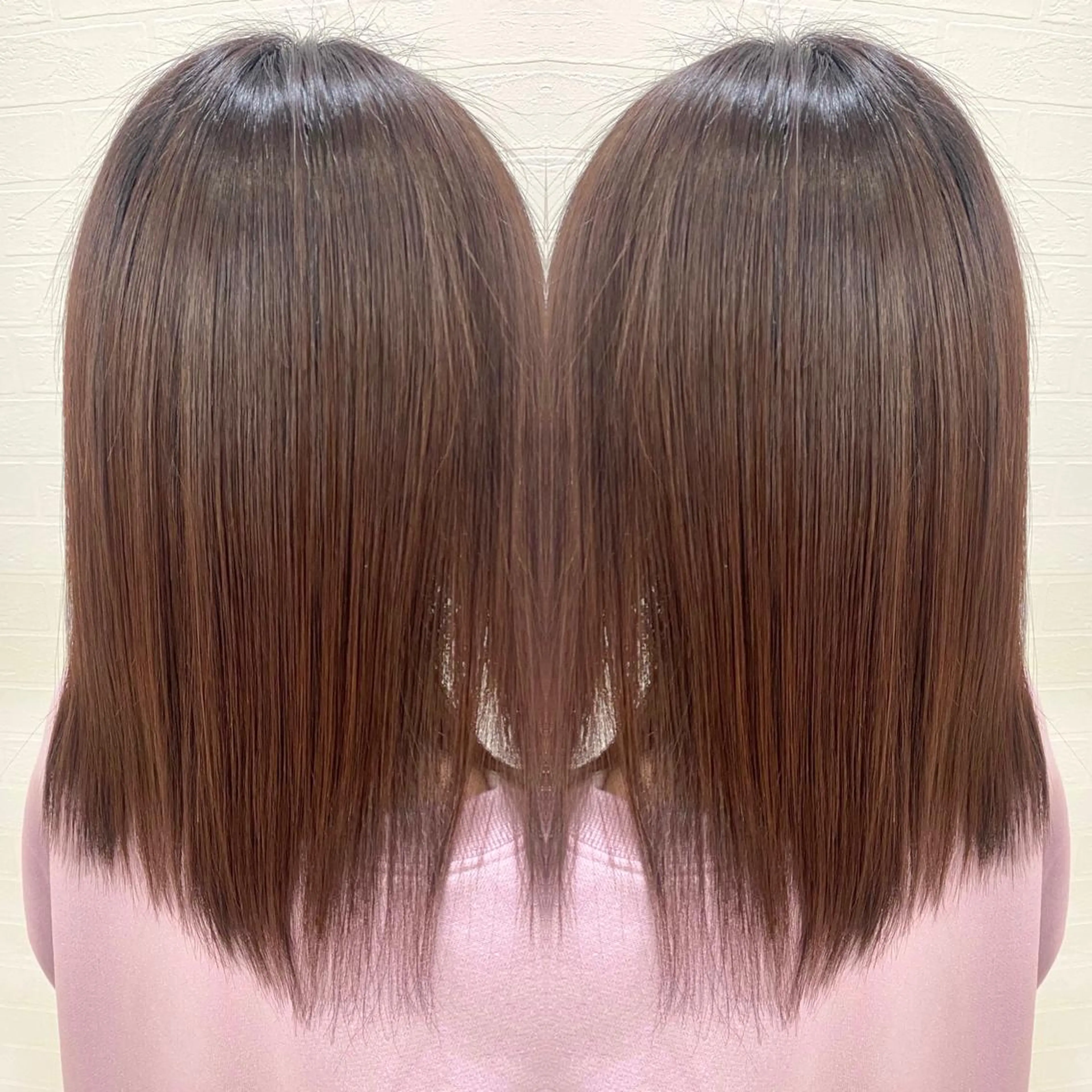 ミディアム カラー 髪質改善 カット ヘアカラー 髪質改善カラー/店長 宮内秀峰のヘアスタイル