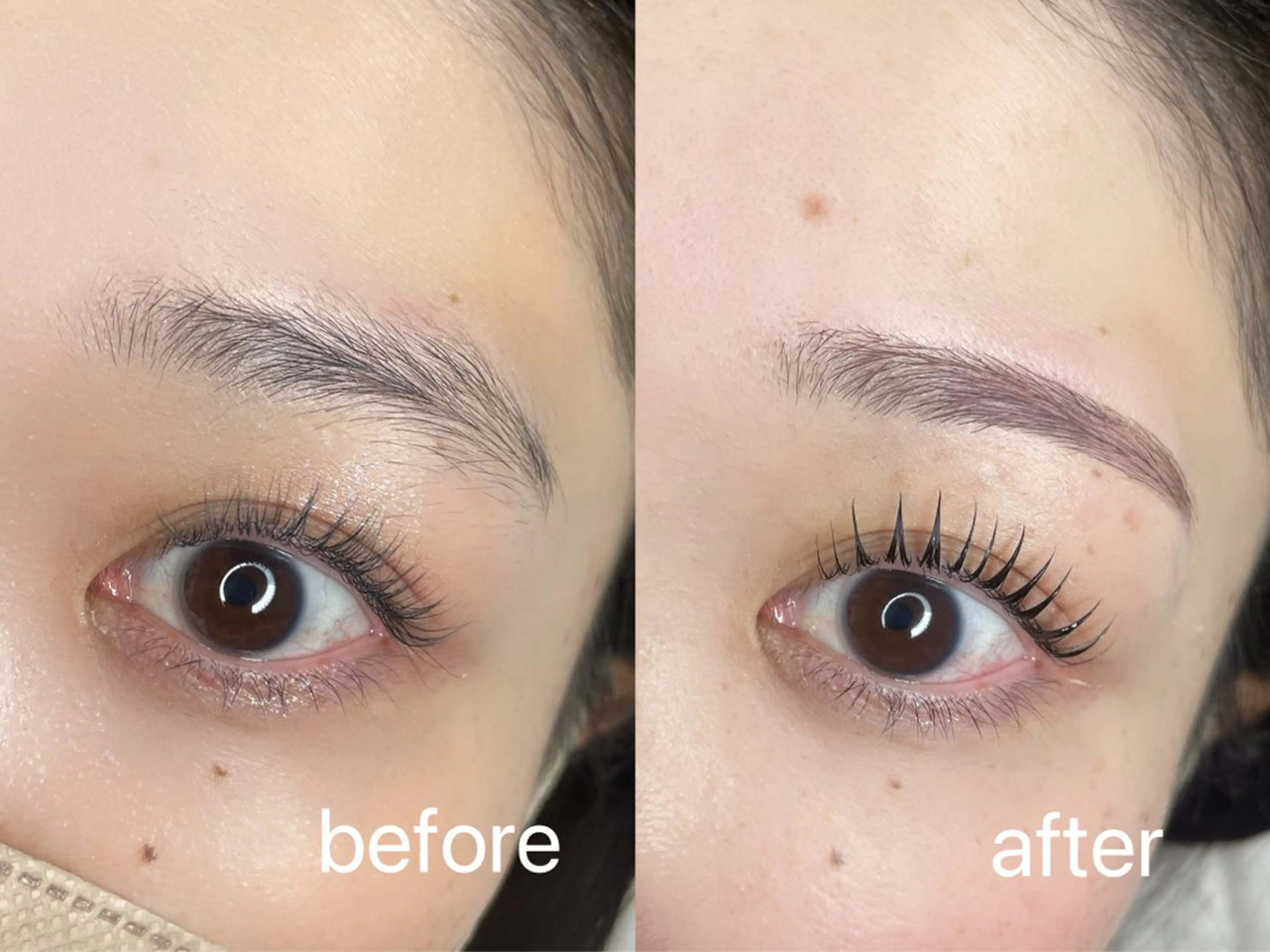 アイブロウ マツパ eyelashsalon Lily Me所属・イイダ リナの眉毛・アイブロウイメージ