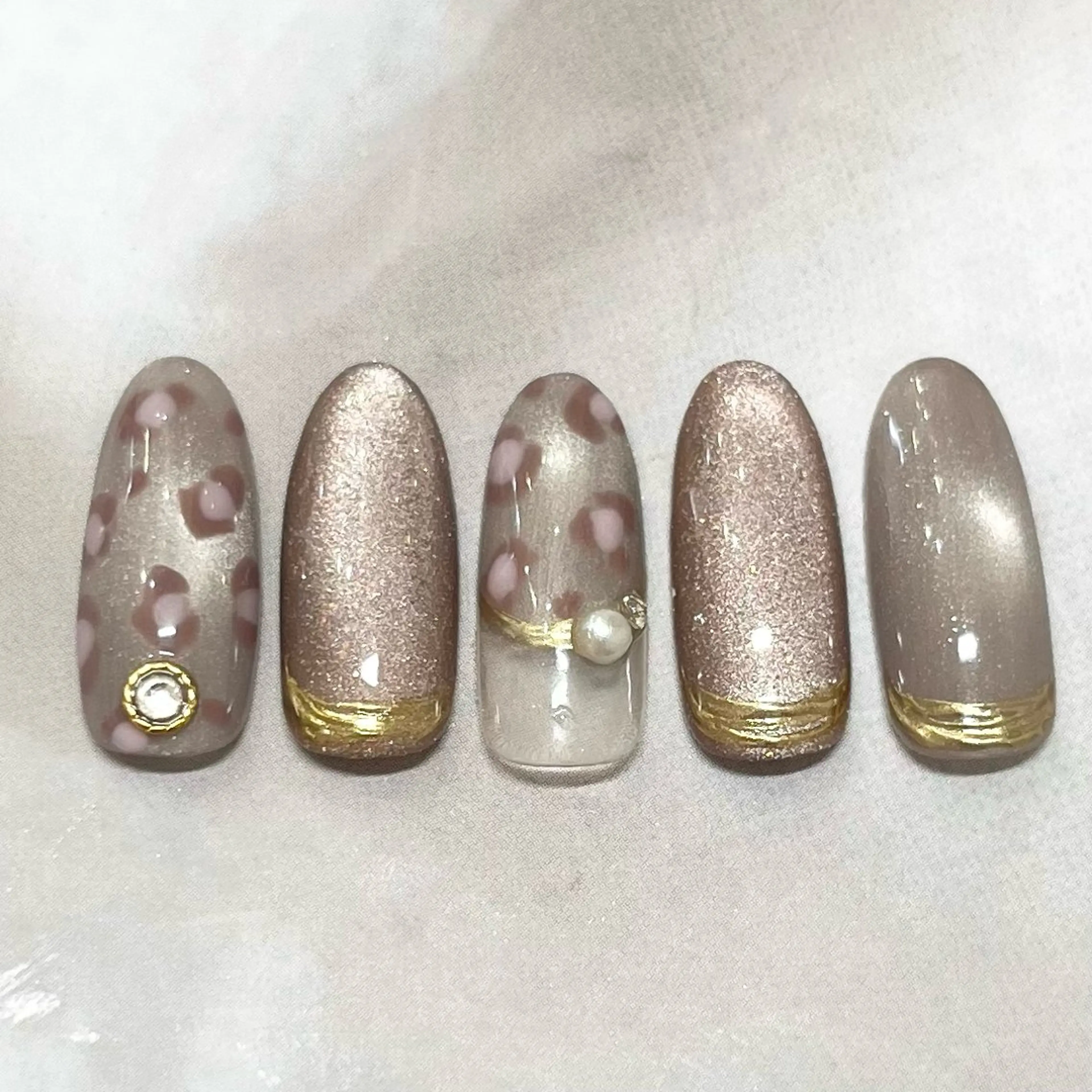 ネイル ハンドネイル TOPAZ恵比寿所属・Tsuno Nagisaのネイルデザイン