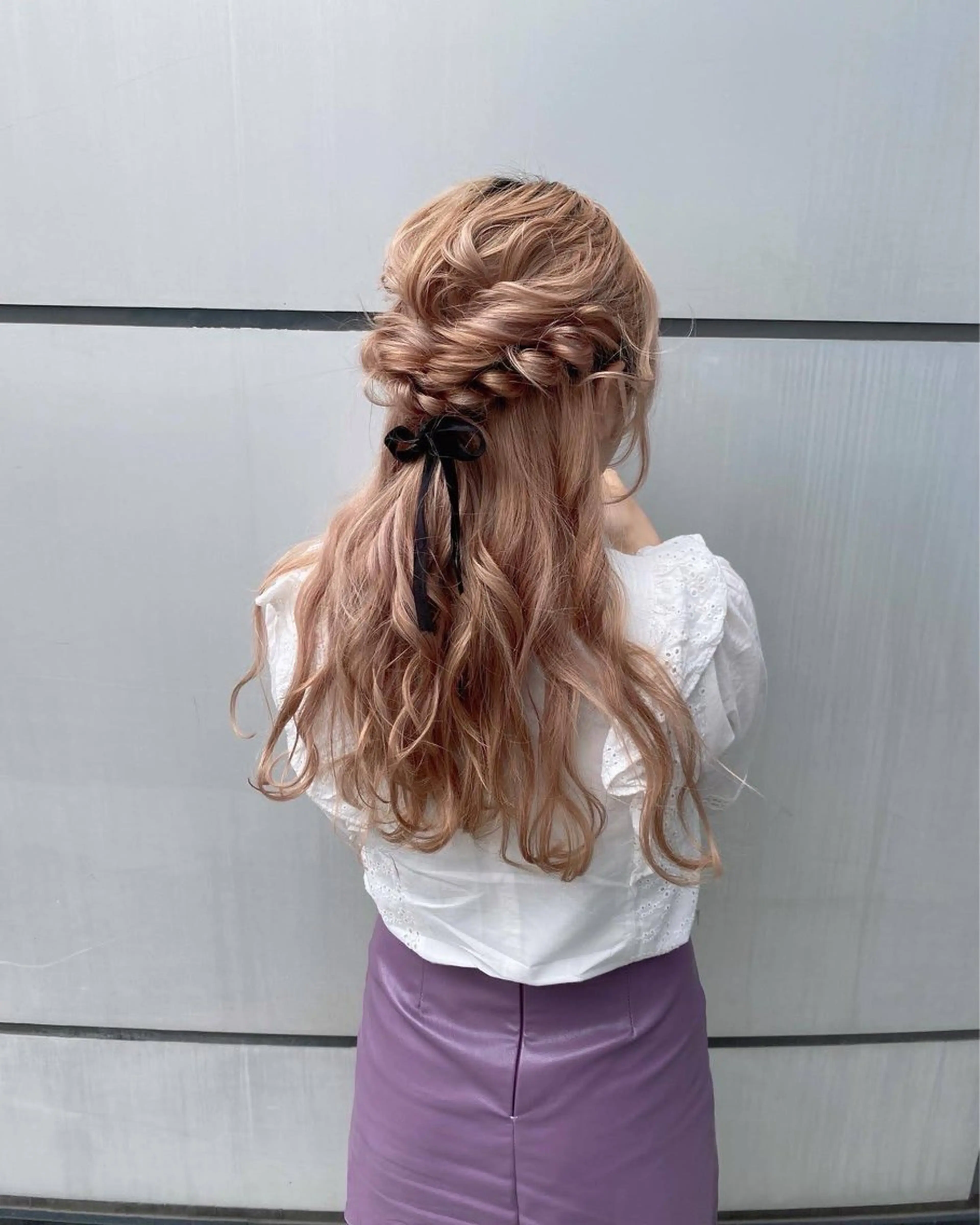 ロング 秋元 利央のヘアスタイル