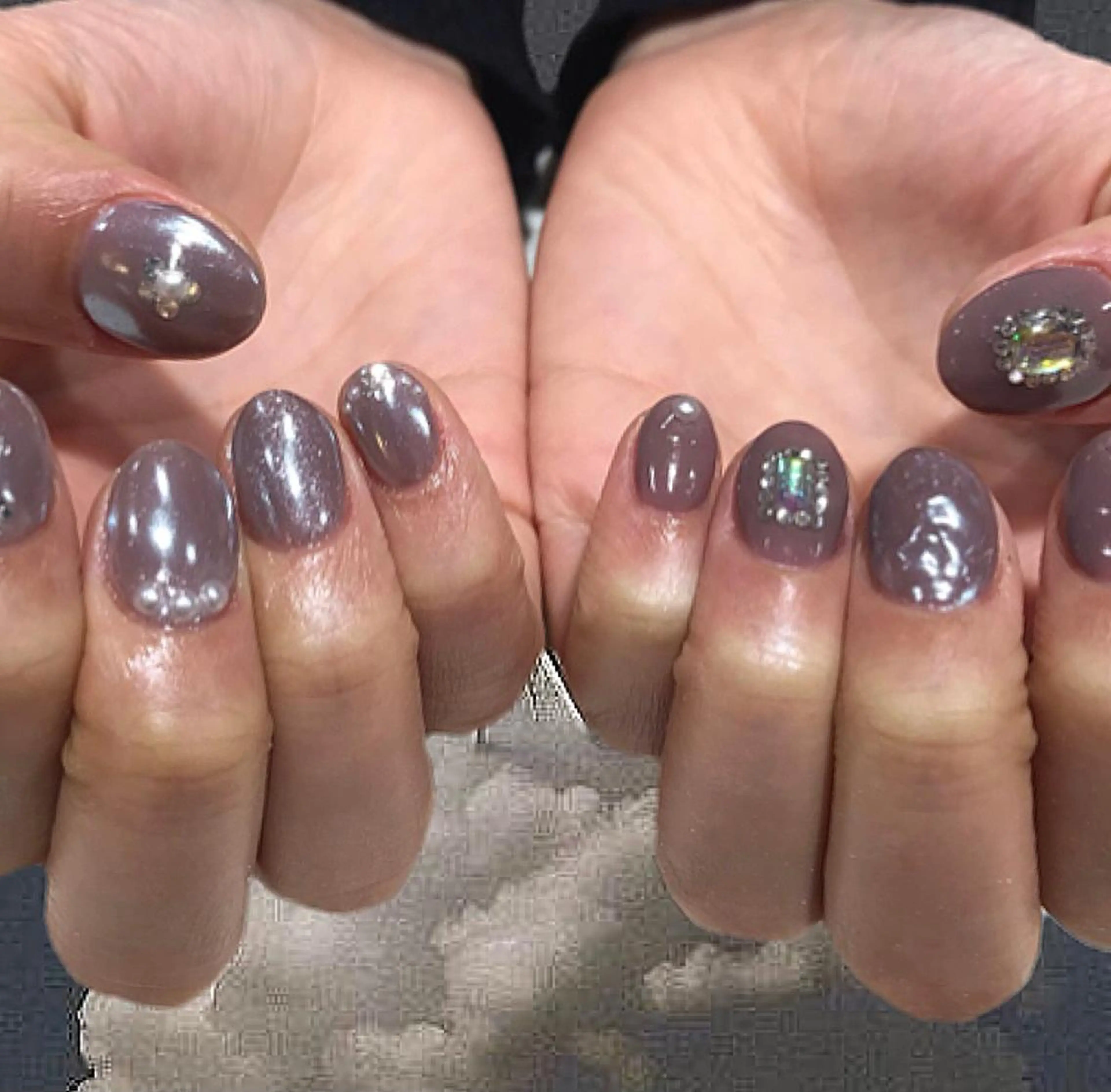 ネイル キラキラネイル sharesalon    room59所属・nozomi 🌙のネイルデザイン