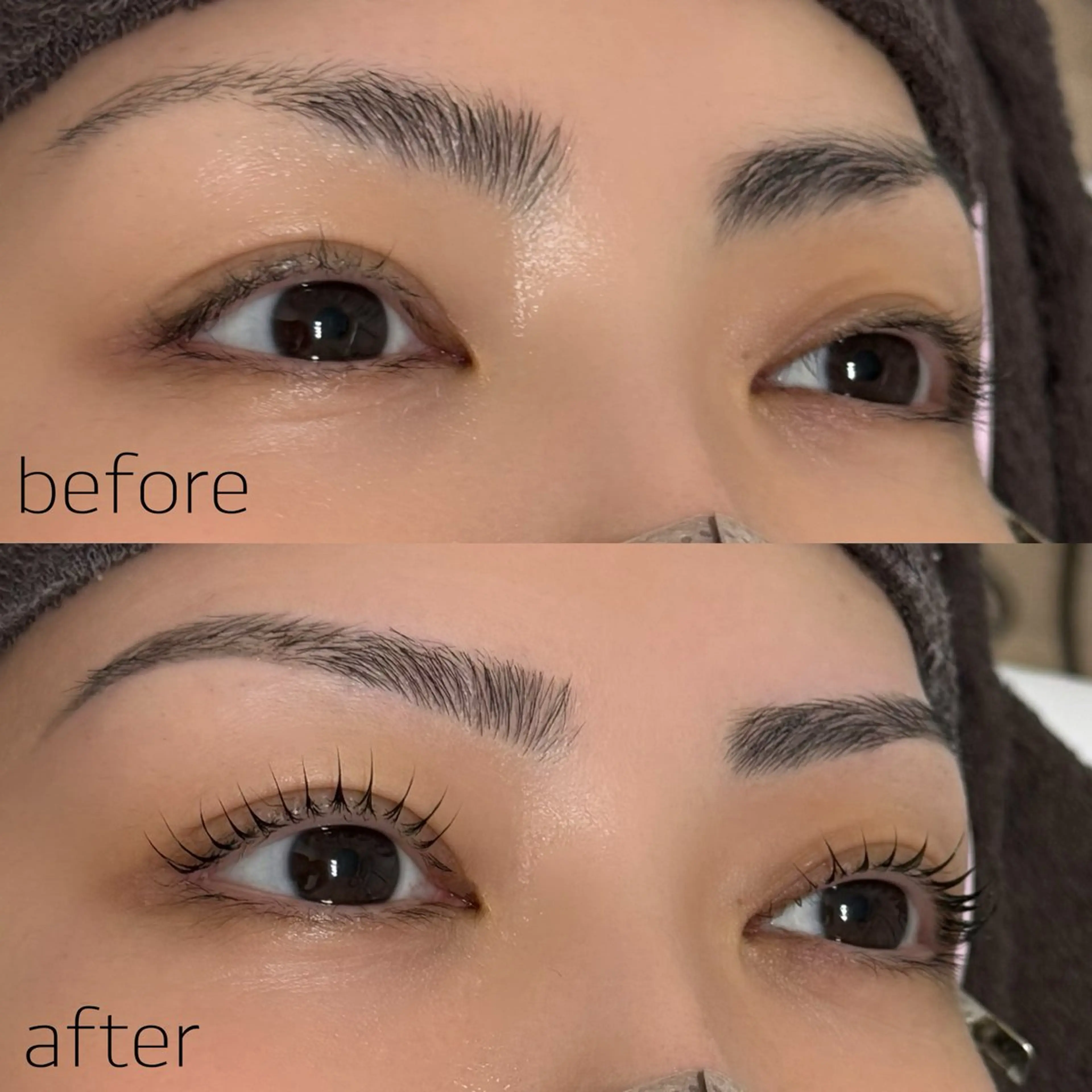 ミニモ限定価格✨まつ毛パーマ＆眉毛ワックスの写真