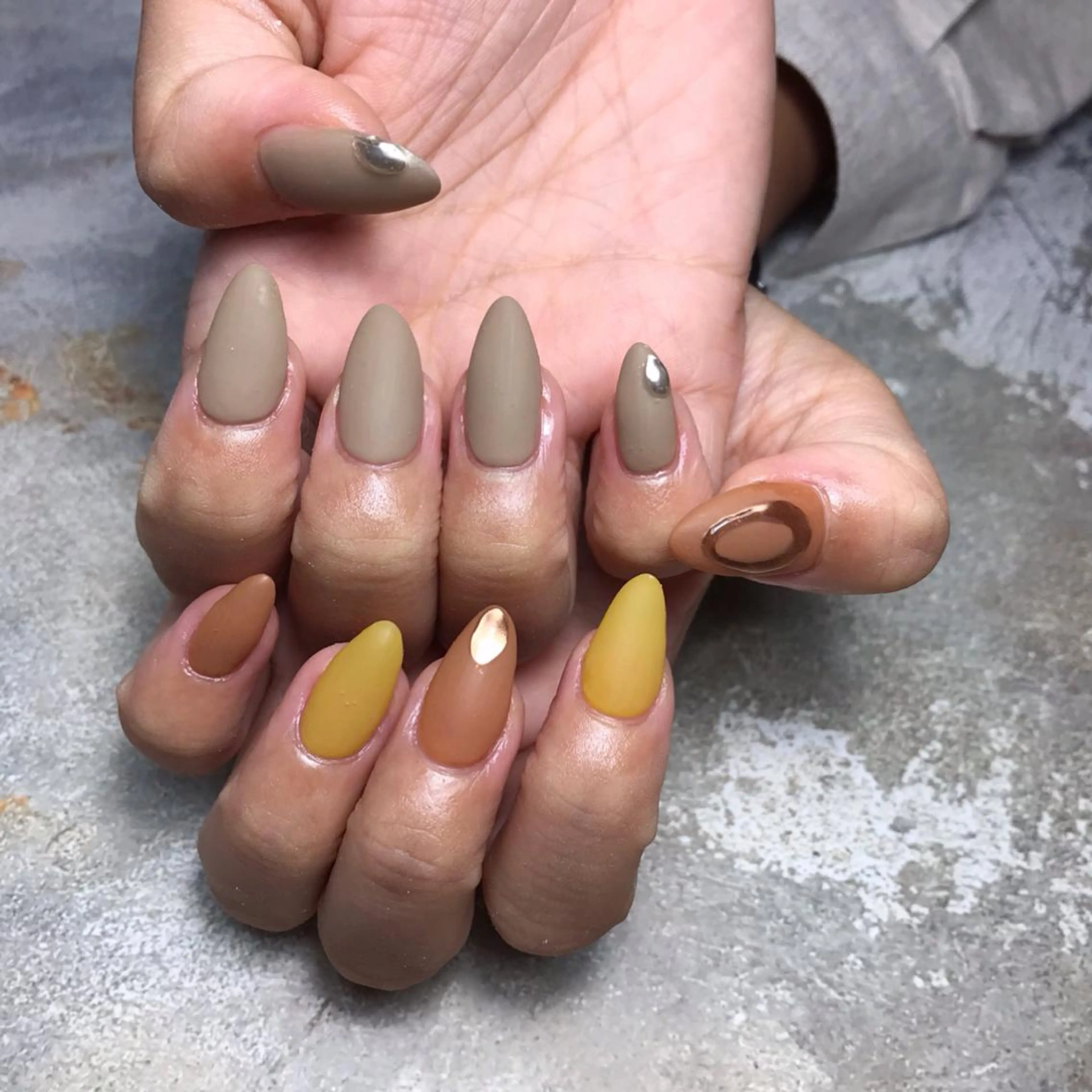 ネイル 長さ出し ハンドネイル 💅 Ai.のネイルデザイン