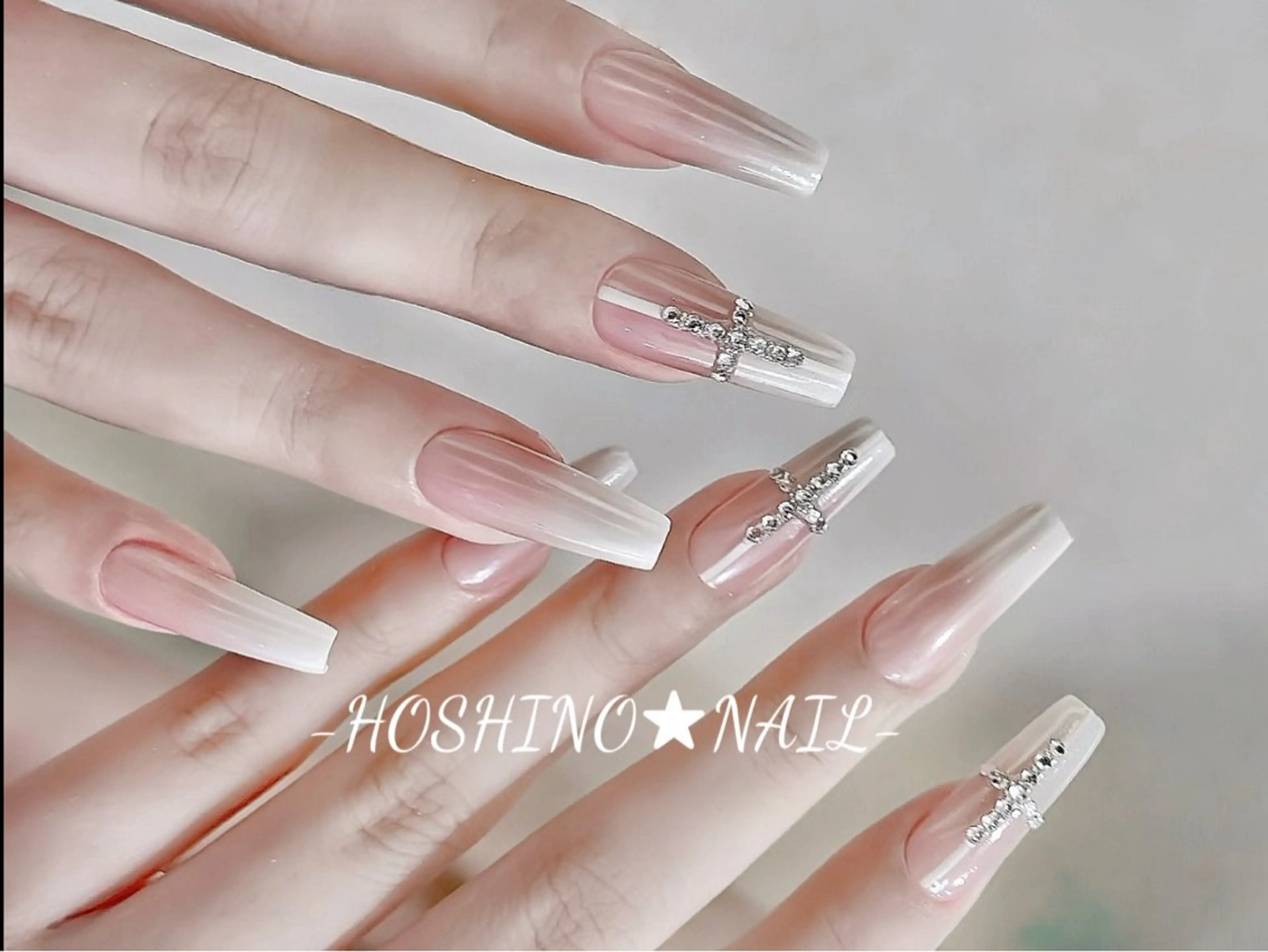 ネイル 長さ出し フットネイル フレンチネイル ジェルネイル 韓国ネイル ★HOSHINO NAIL★新宿店のネイルデザイン