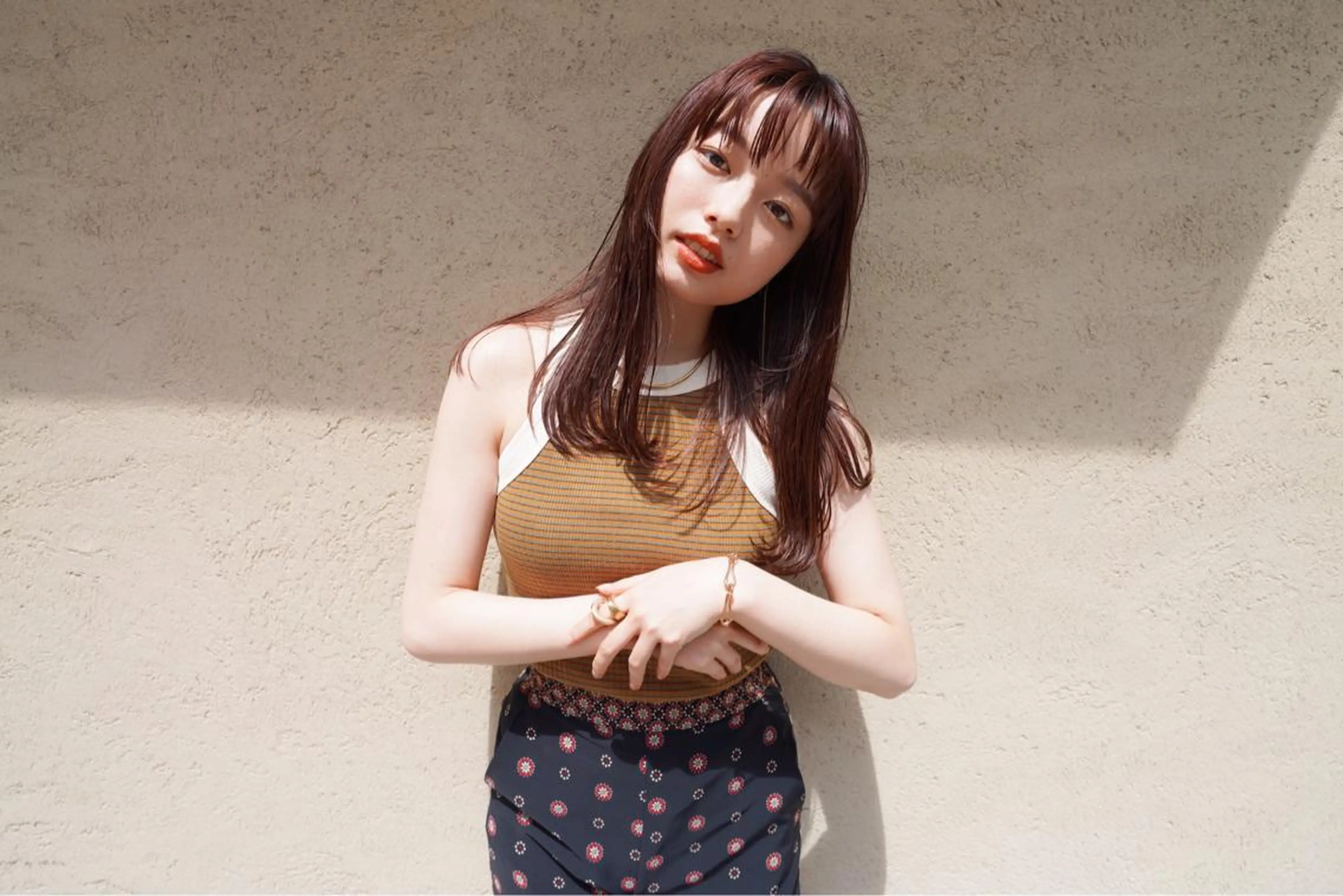 ロング THE MAISONのヘアスタイル