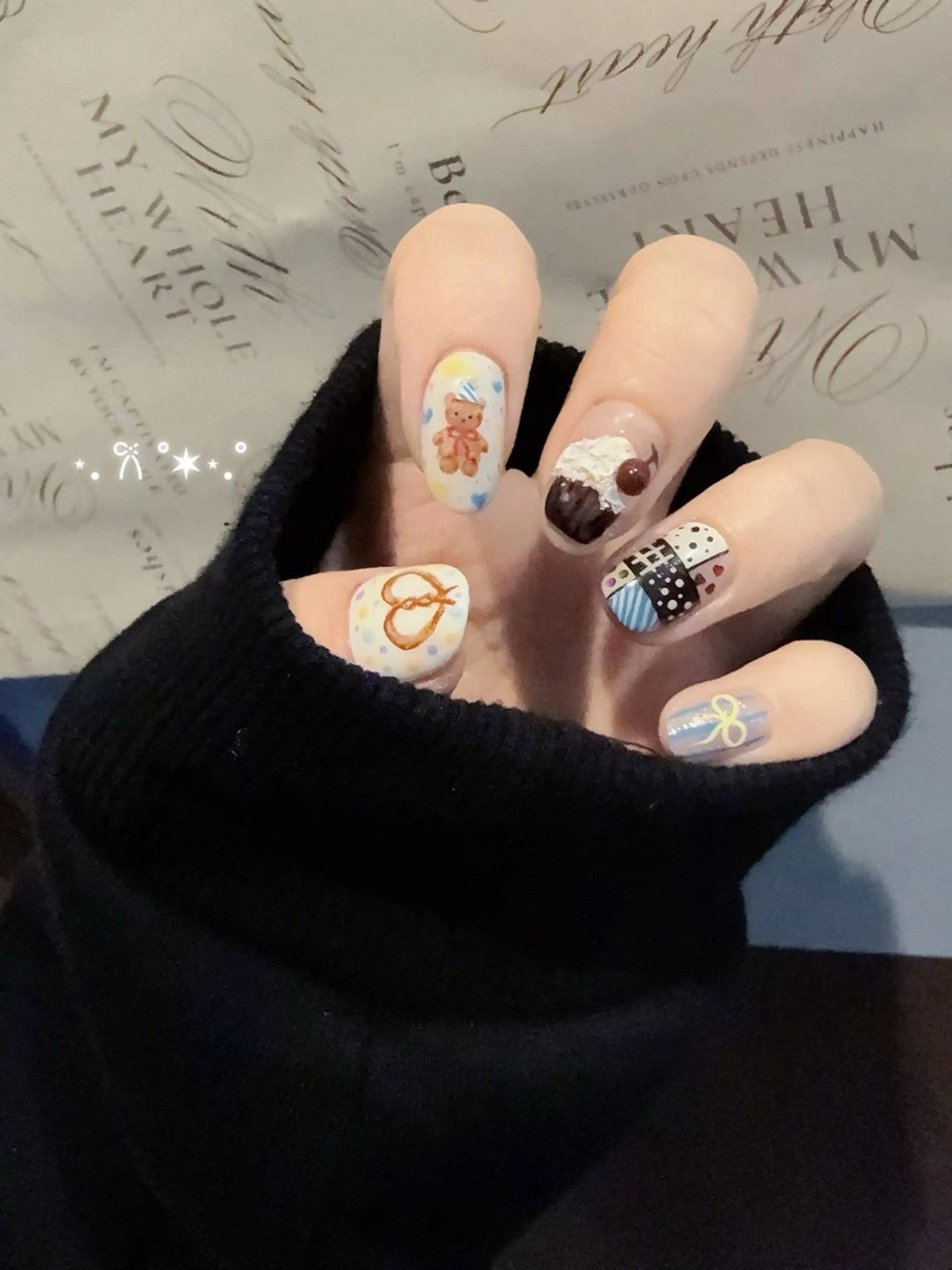 ネイル Fairyフェアリーネイルサロン所属・Nail Hibi サロンのネイルデザイン