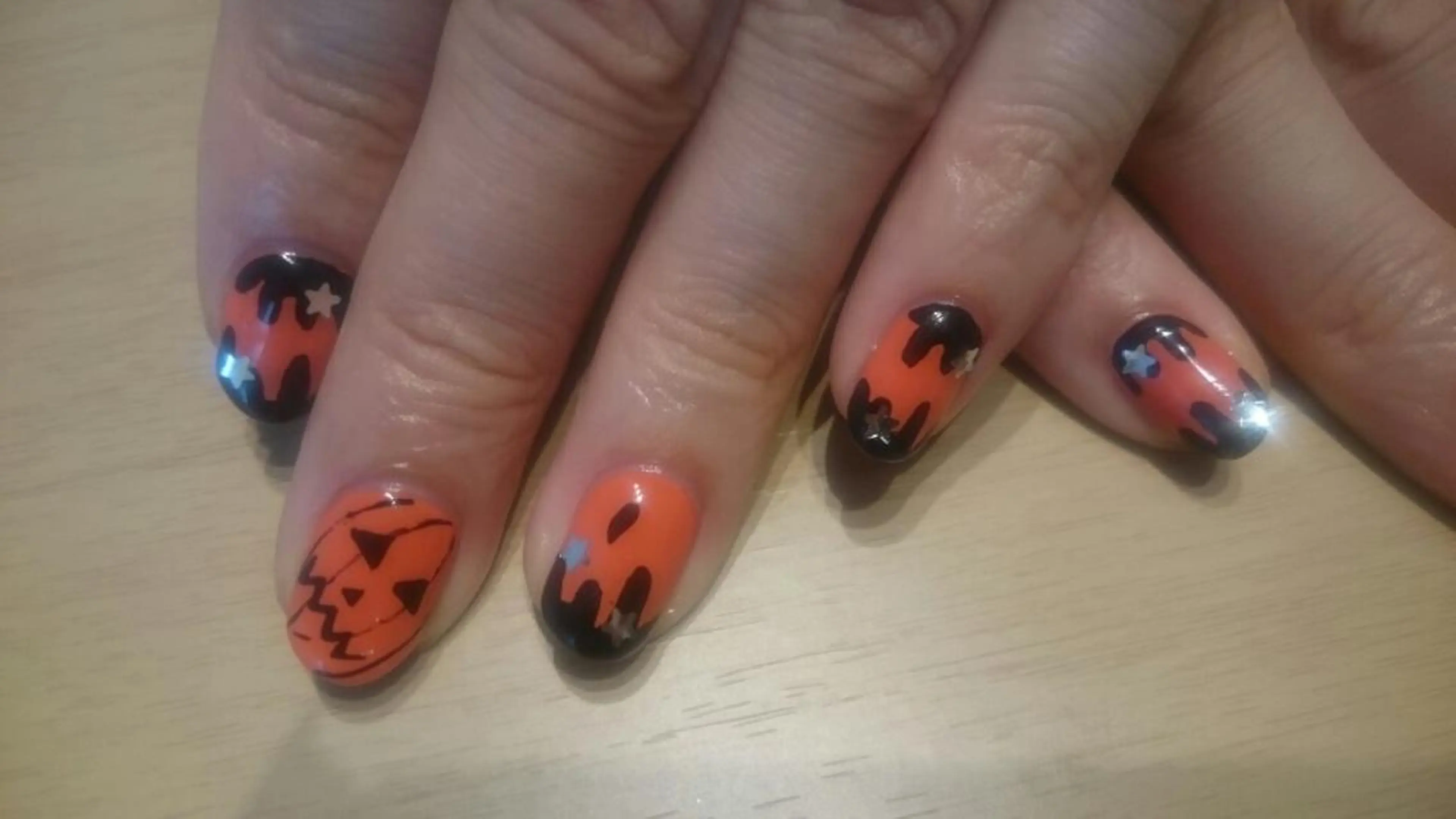 ネイル ハロウィン Nail Space R所属・ネイルスペースR 小林のネイルデザイン