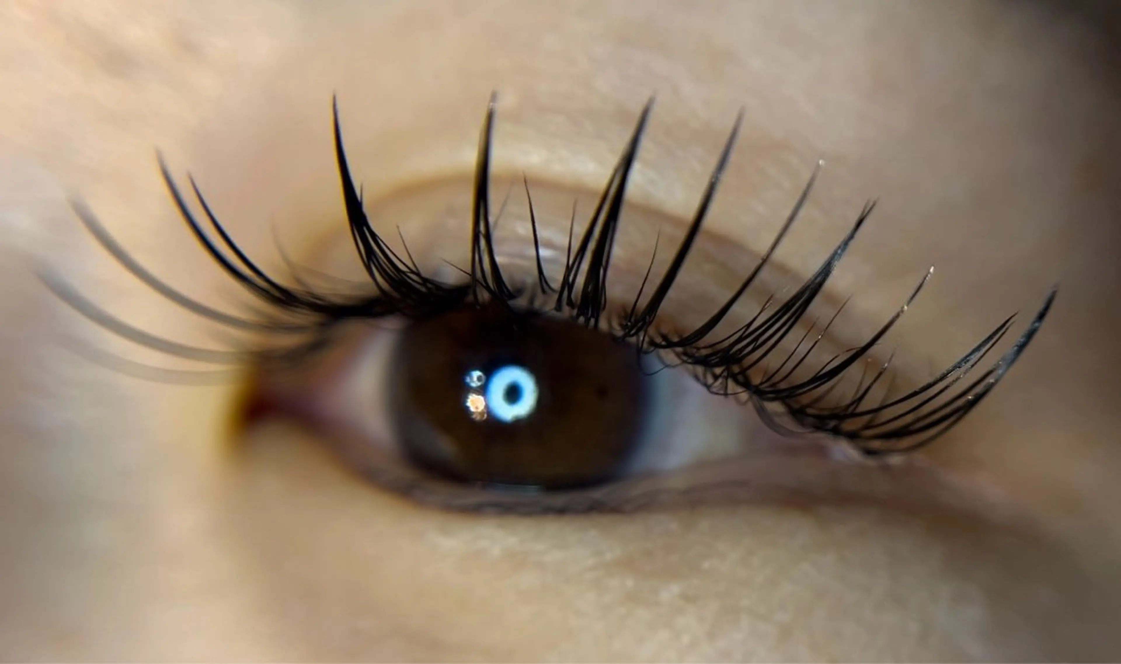 【大人気❕汗水に強い🌺】♡ LED フラットラッシュ120本🪽※詳細は補足説明をご覧下さいの写真