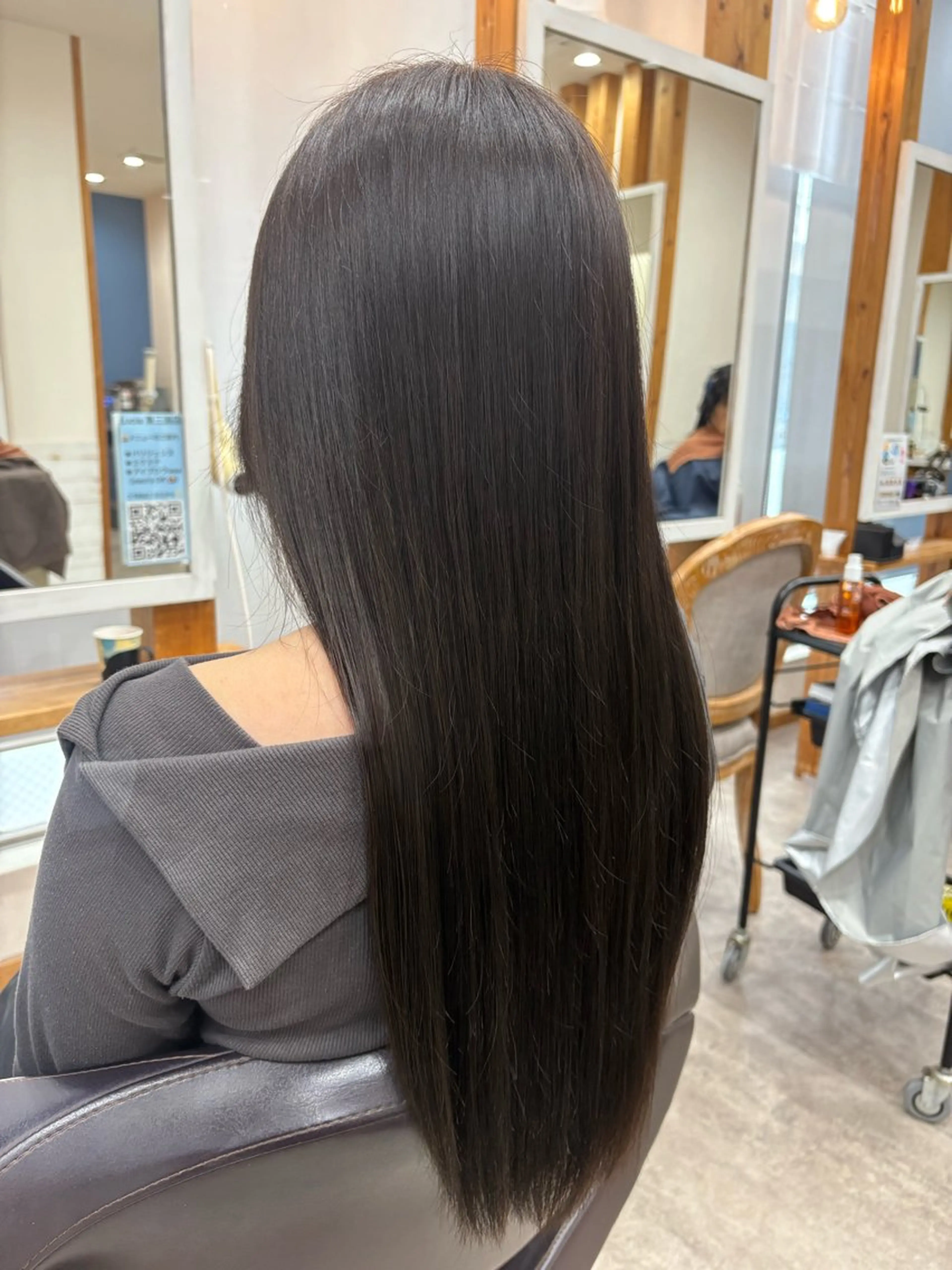 カラー 髪質改善カラー/ 結べるレイヤー/文野のヘアスタイル