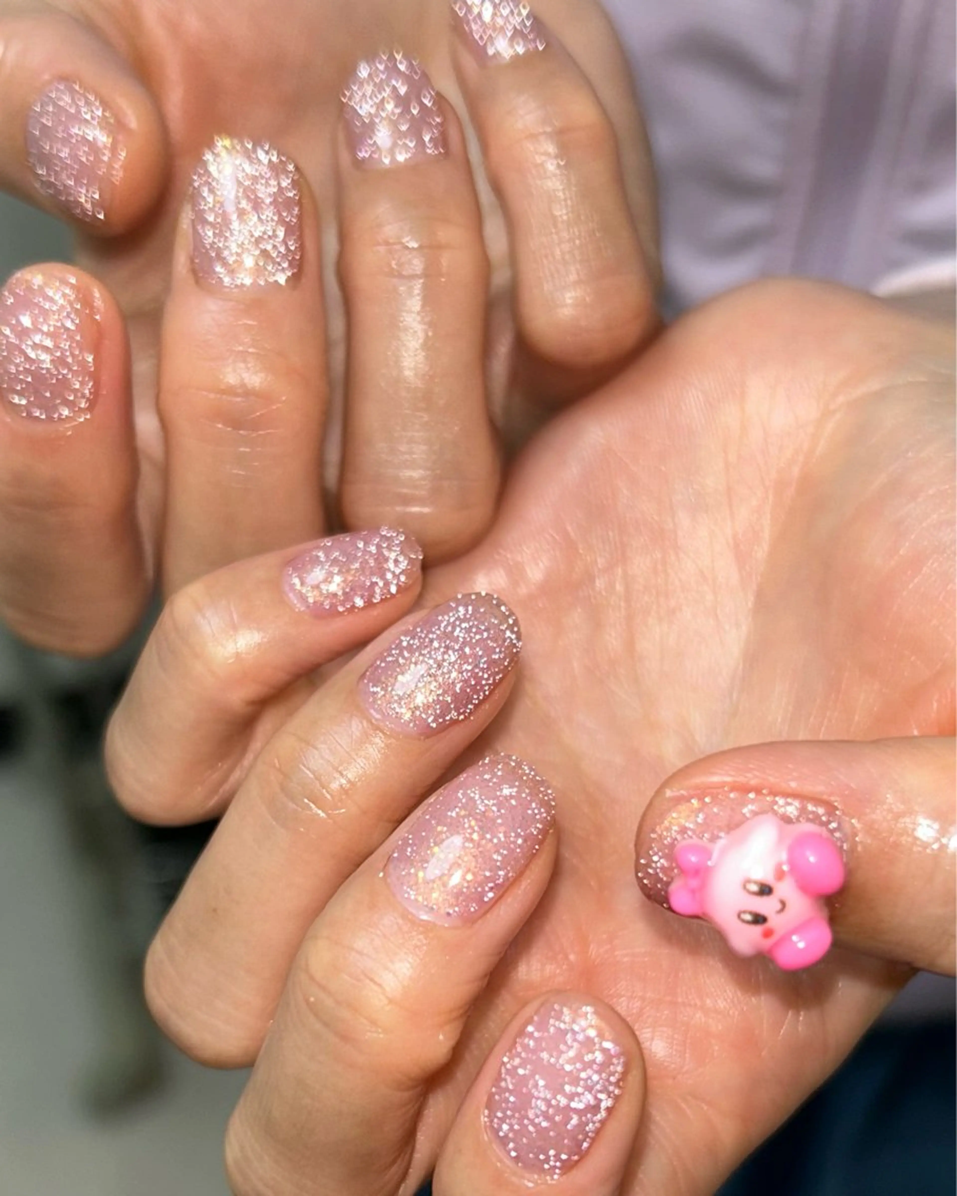 ネイル フラッシュネイル ハンドネイル ten nail salon　かえでのネイルデザイン