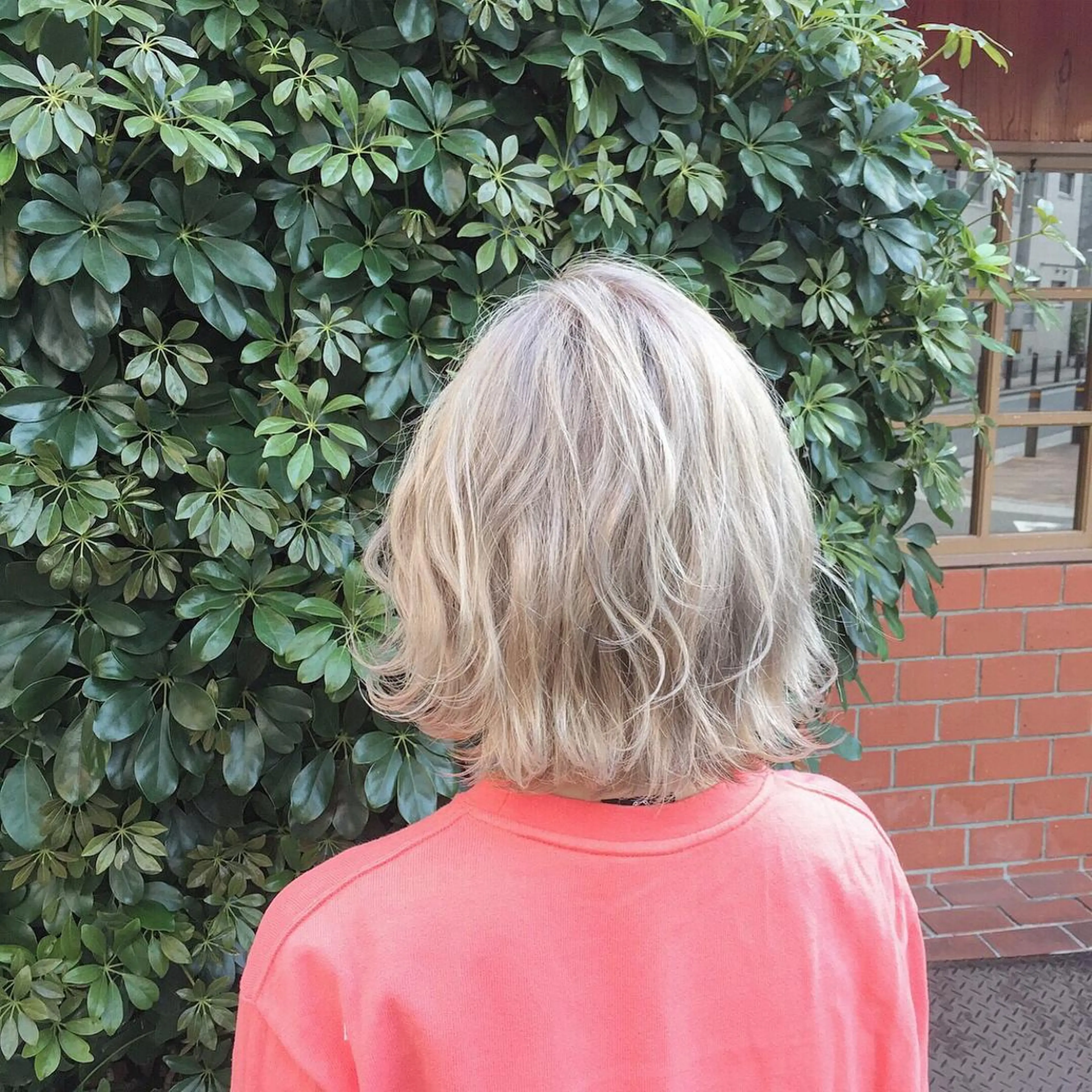 【ケアブリーチ使用】2回ブリーチ&全体カラー＆2stepトリートメントの写真