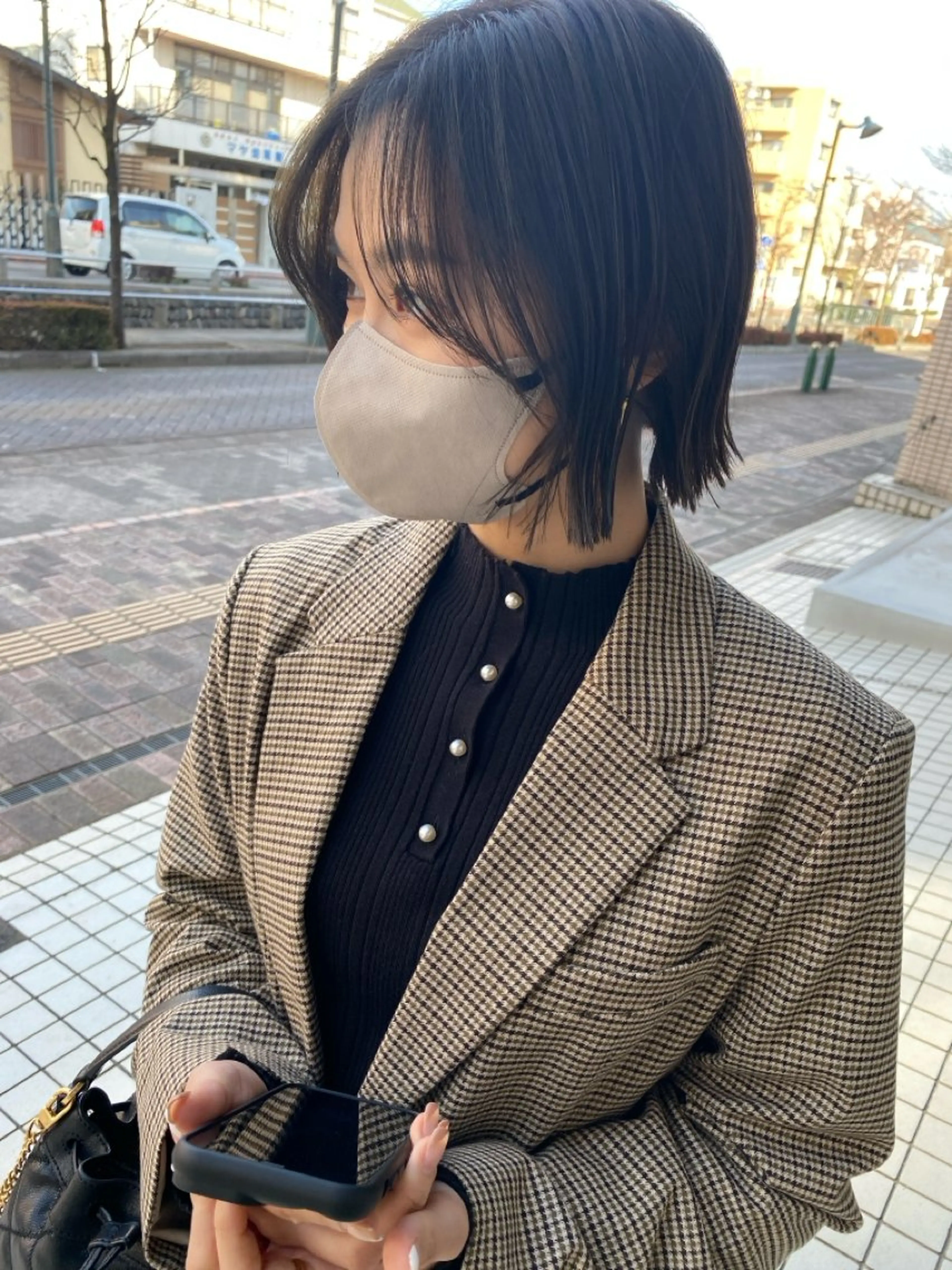 ショート カラー 藤野 けいごのヘアスタイル