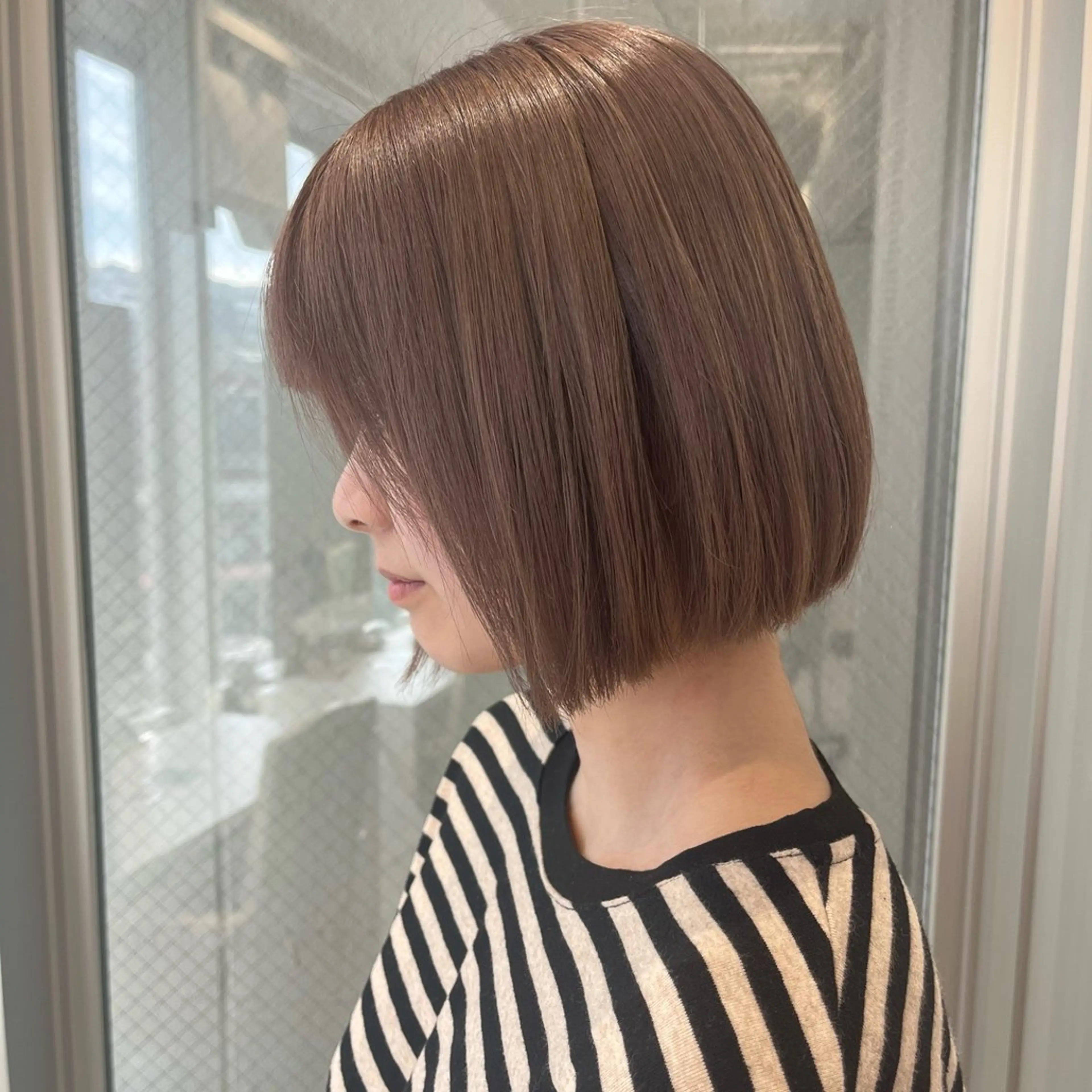 ショート 暖色系/髪質改善 /貞金瑞波のヘアスタイル