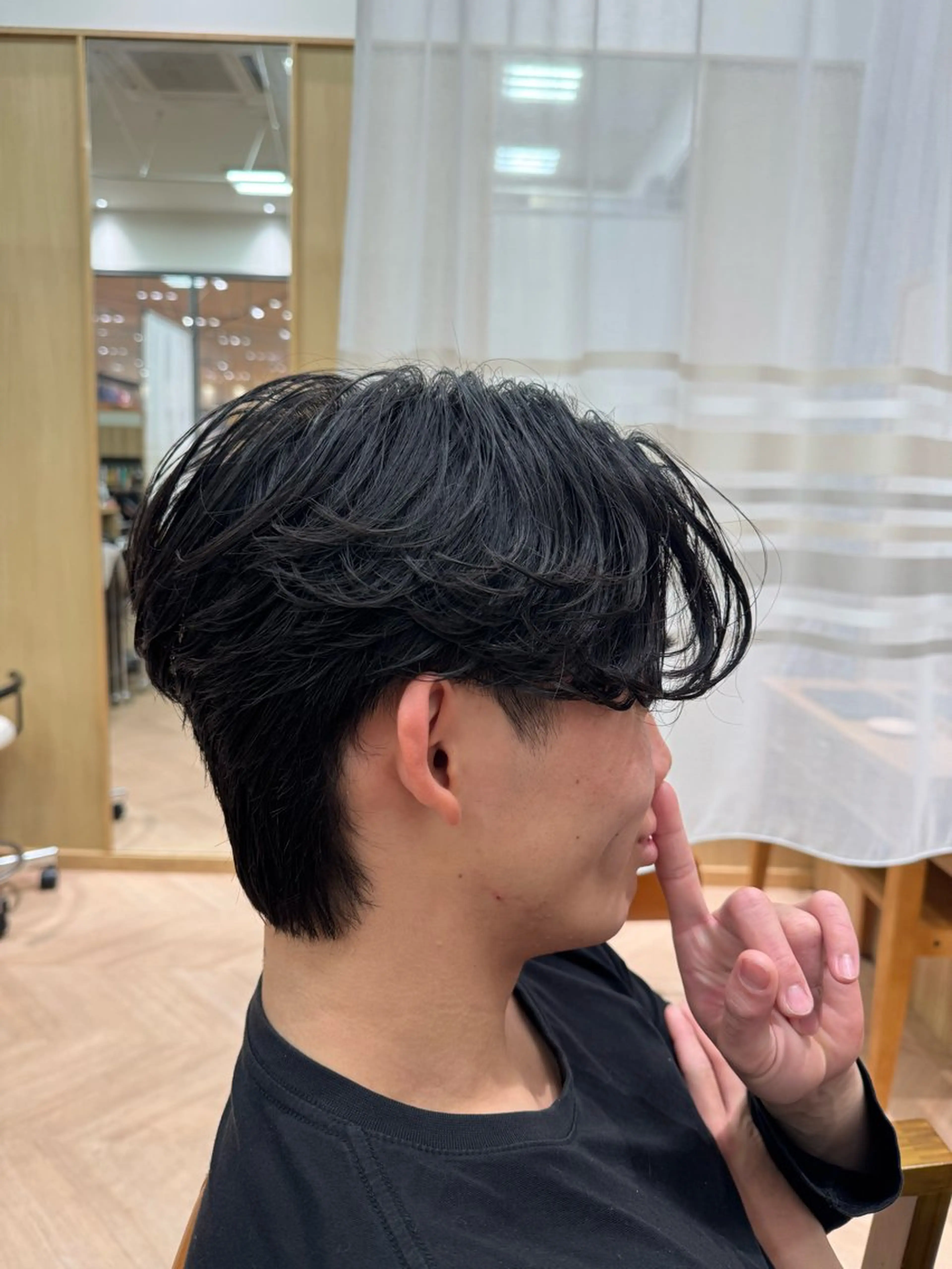 ミディアム メンズ カット 髙橋 一輝のヘアスタイル