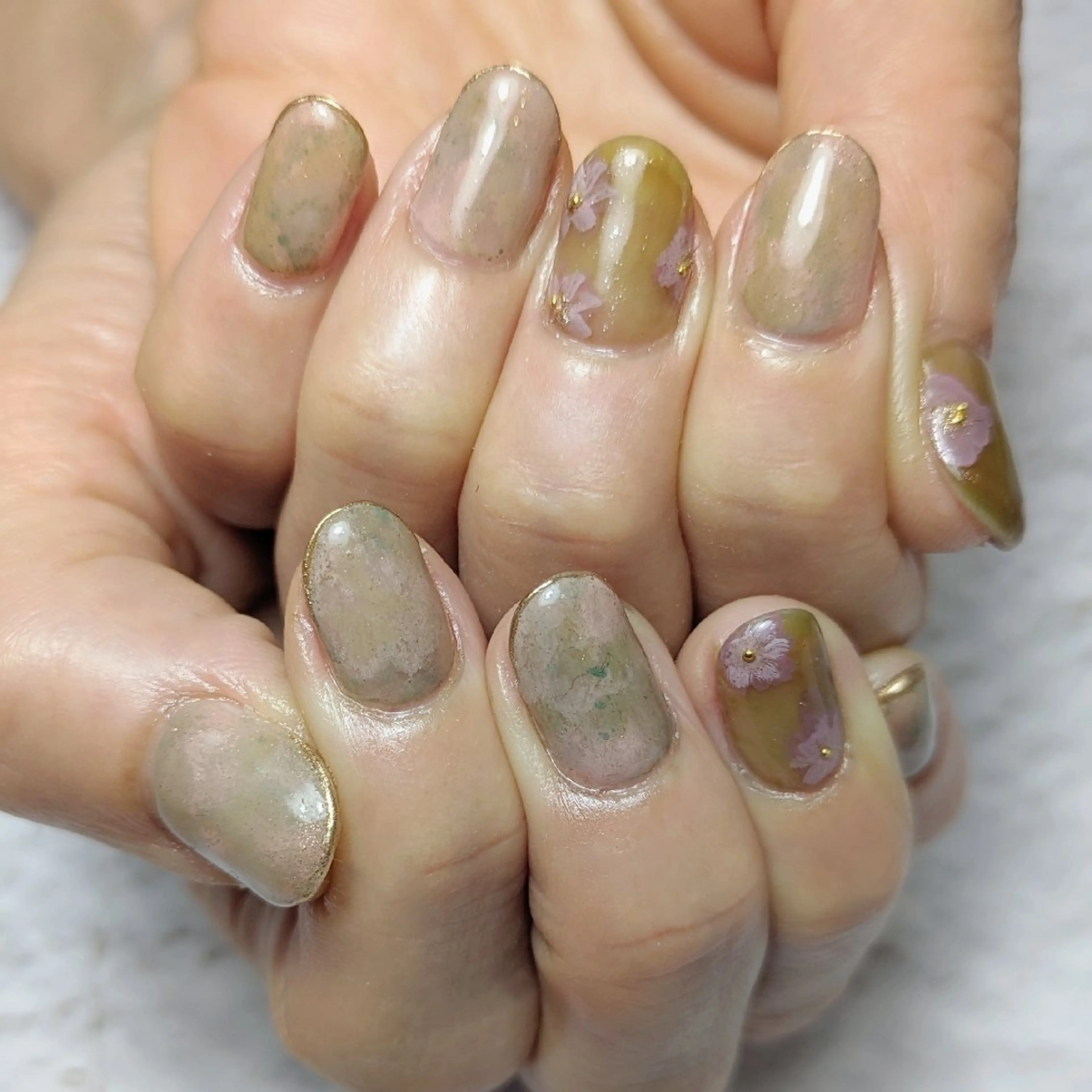 ネイル アートネイル ハンドネイル jolie  ISIHARAのネイルデザイン