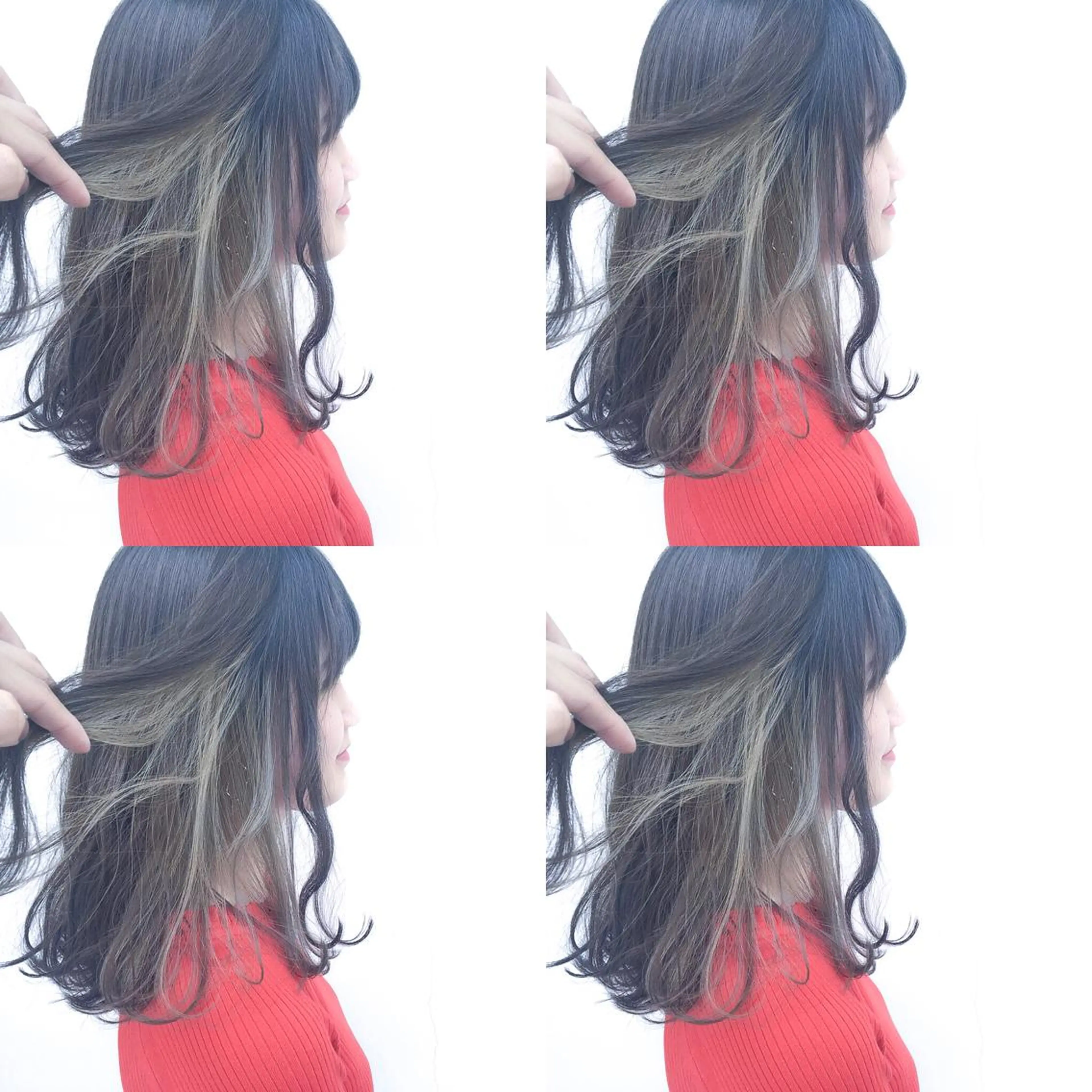 ロング カラー なんば髪質改善カラー Ardoreのヘアスタイル