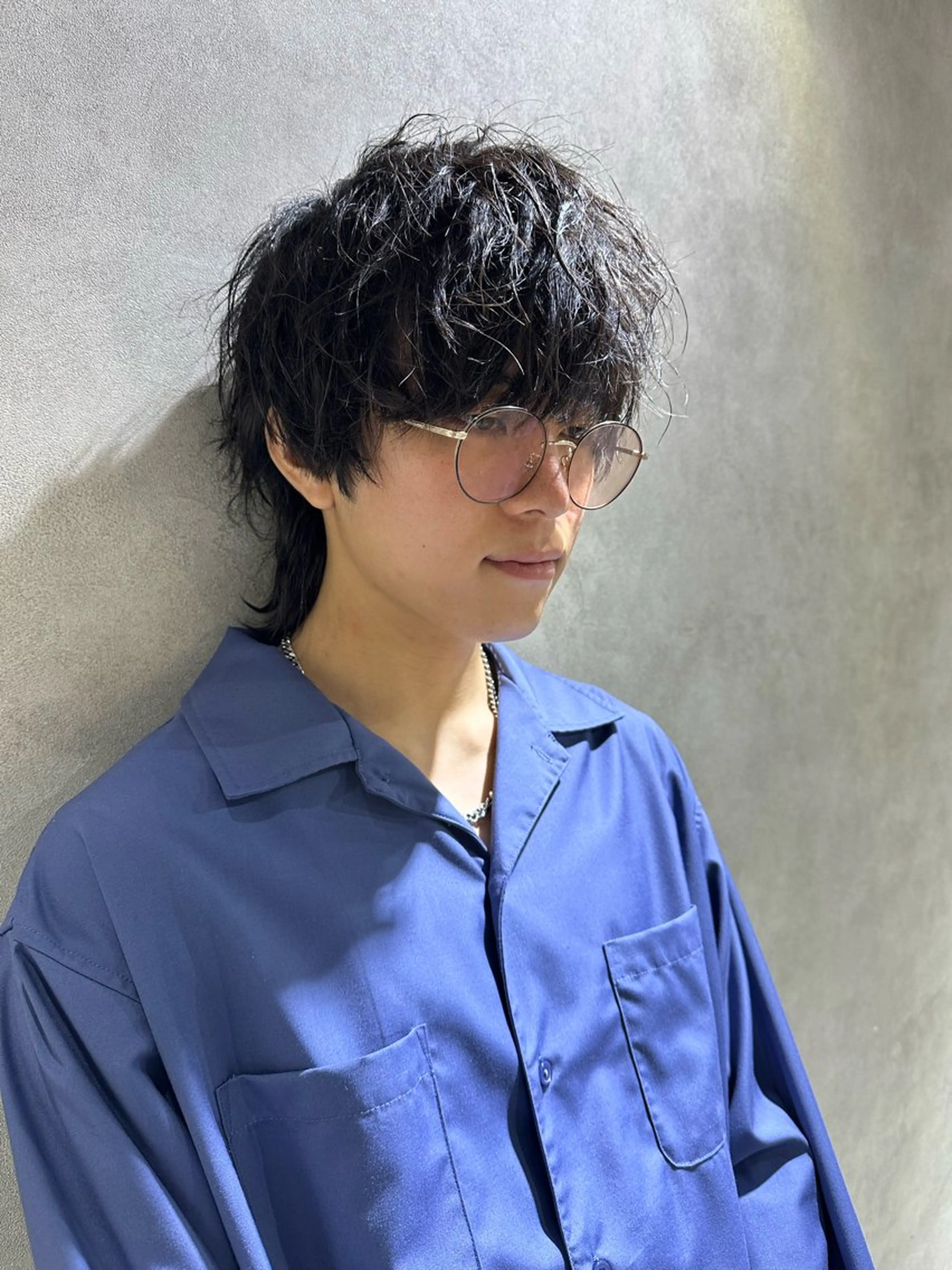 《初回​〜​3回目までご利用可！》🍀【ウルフ/マッシュ/センターパート】 メンズ限定カット＋頭皮ケアシャンプー🍀の写真