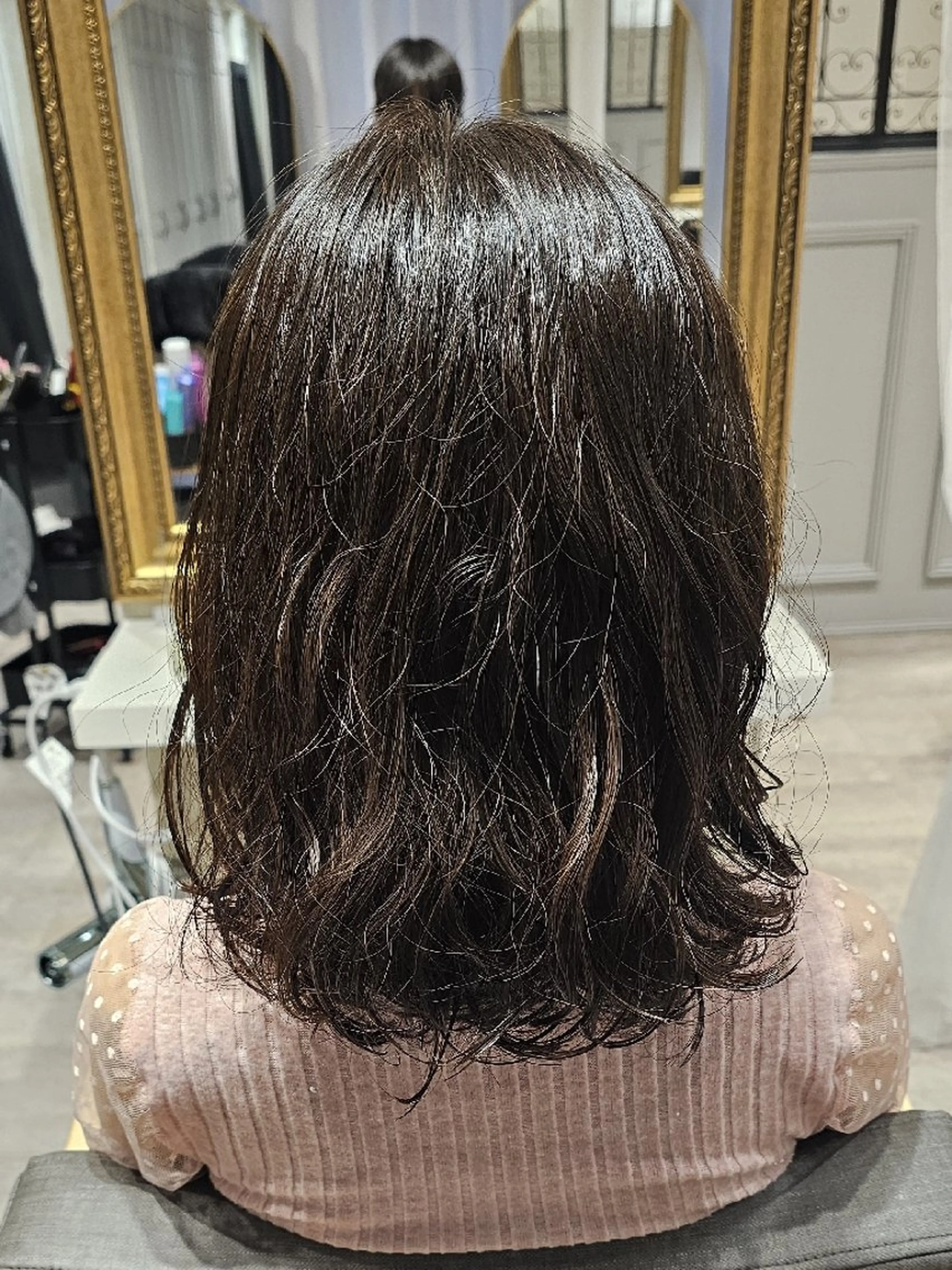 カット+髪質改善パーマの写真