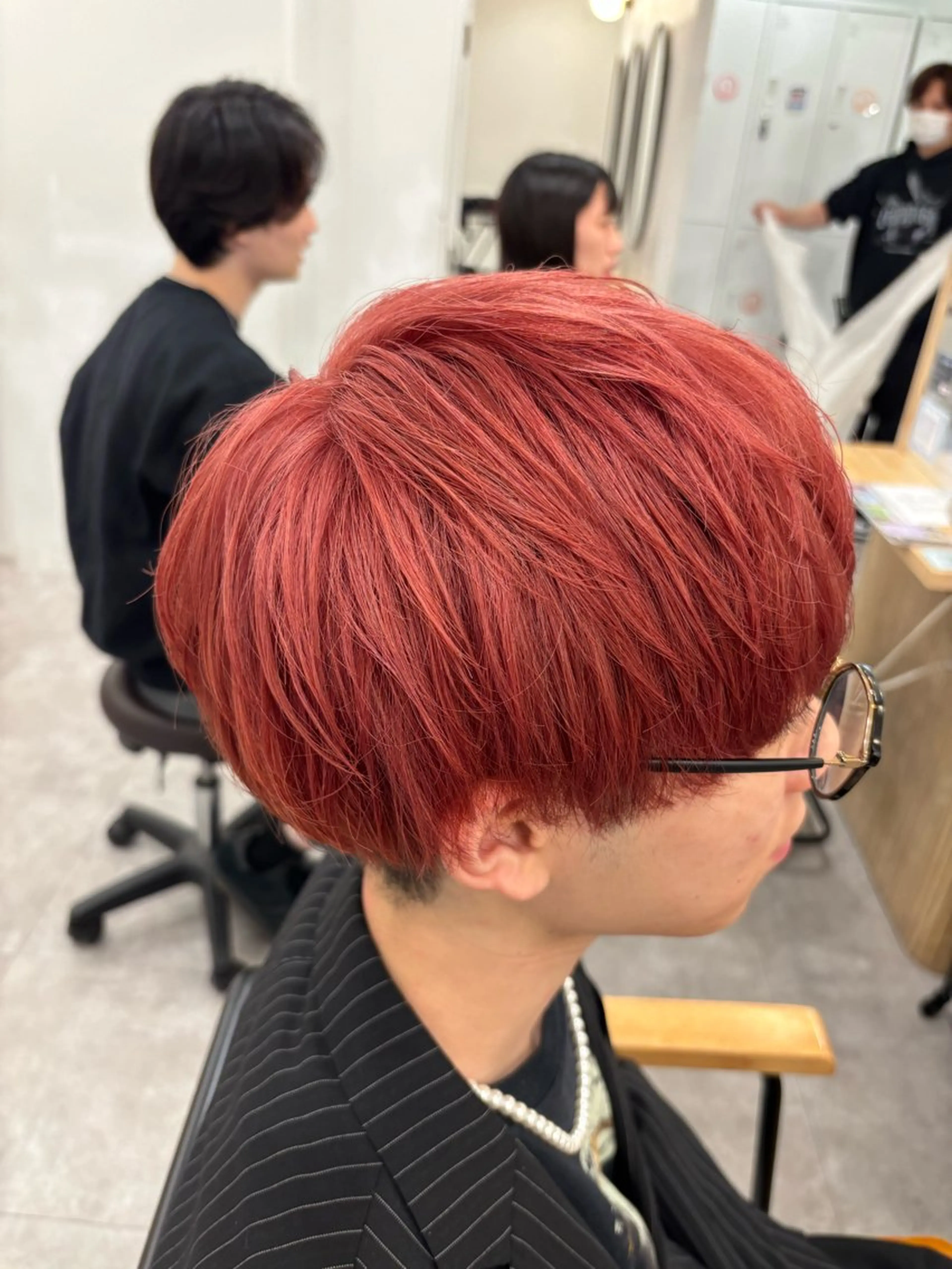 カラー メンズ カット ヘアカラー ❄️中野侑香❄️ ハイライト/ブリーチのヘアスタイル