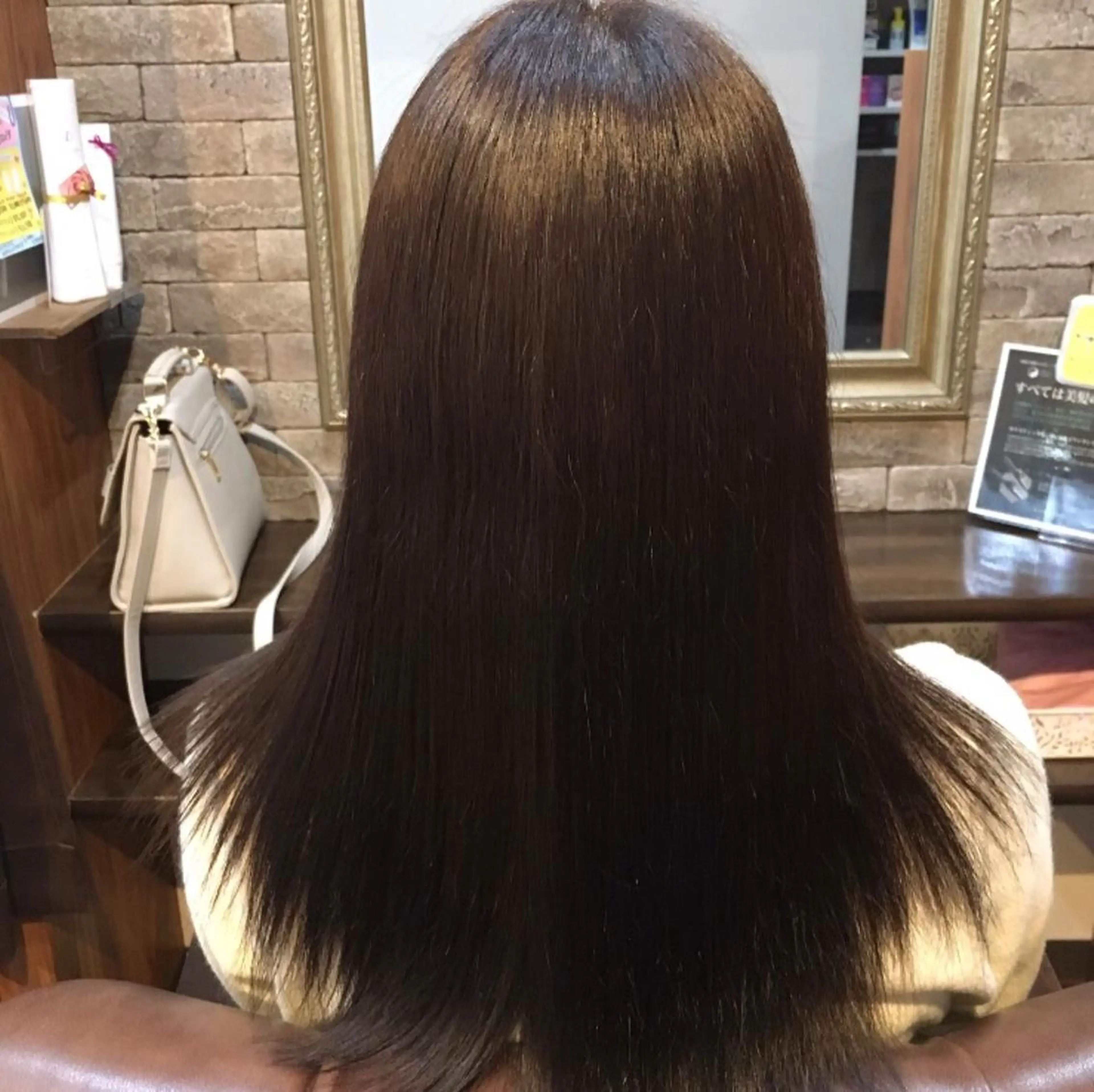 セミロング カラー HairDesign Azurのヘアスタイル