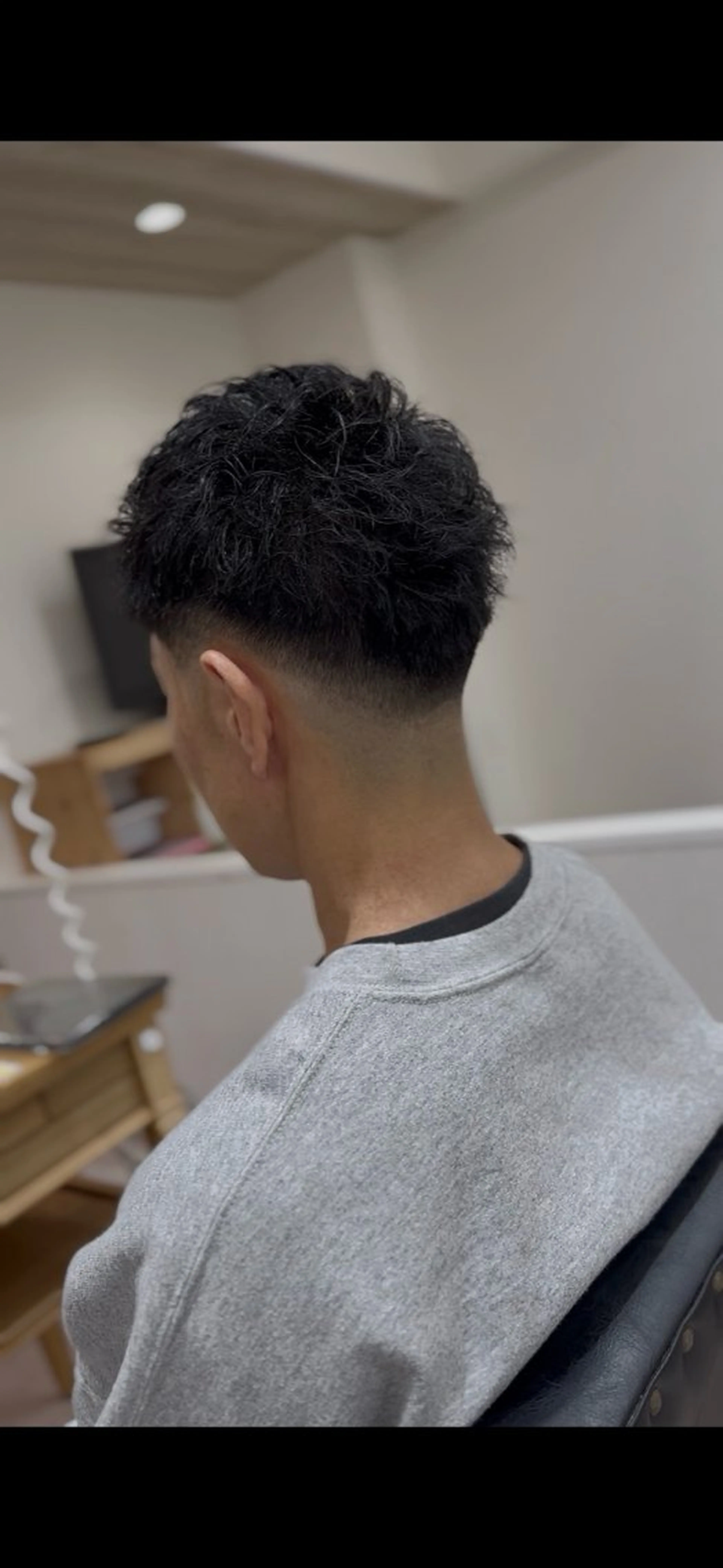 ショート メンズ フェードカット Chere ore 新金岡所属・ツイスパ/フェード /辻諒哉のヘアスタイル