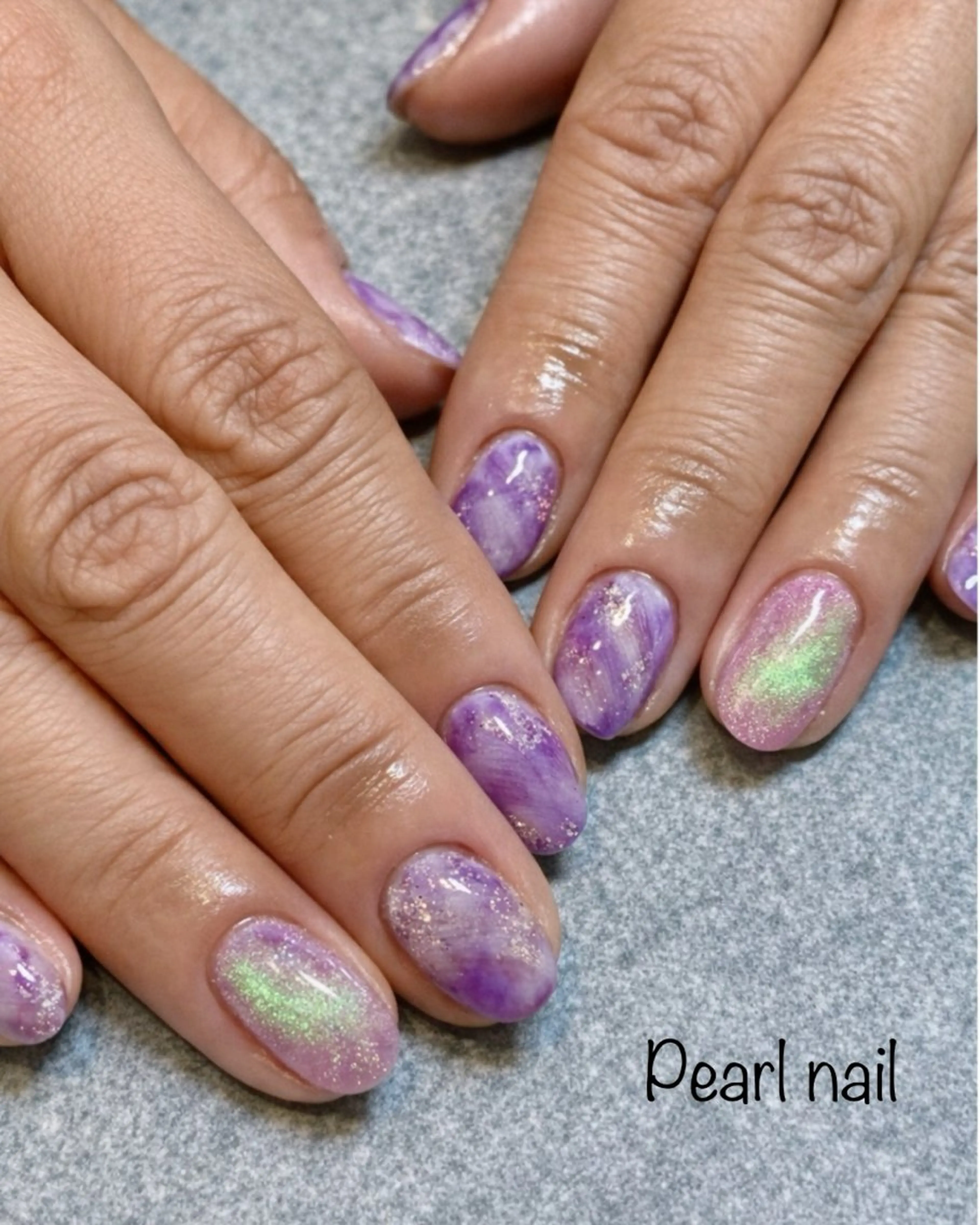 ネイル ニュアンスネイル Pearl nail 辻堂店/ ちかこのネイルデザイン