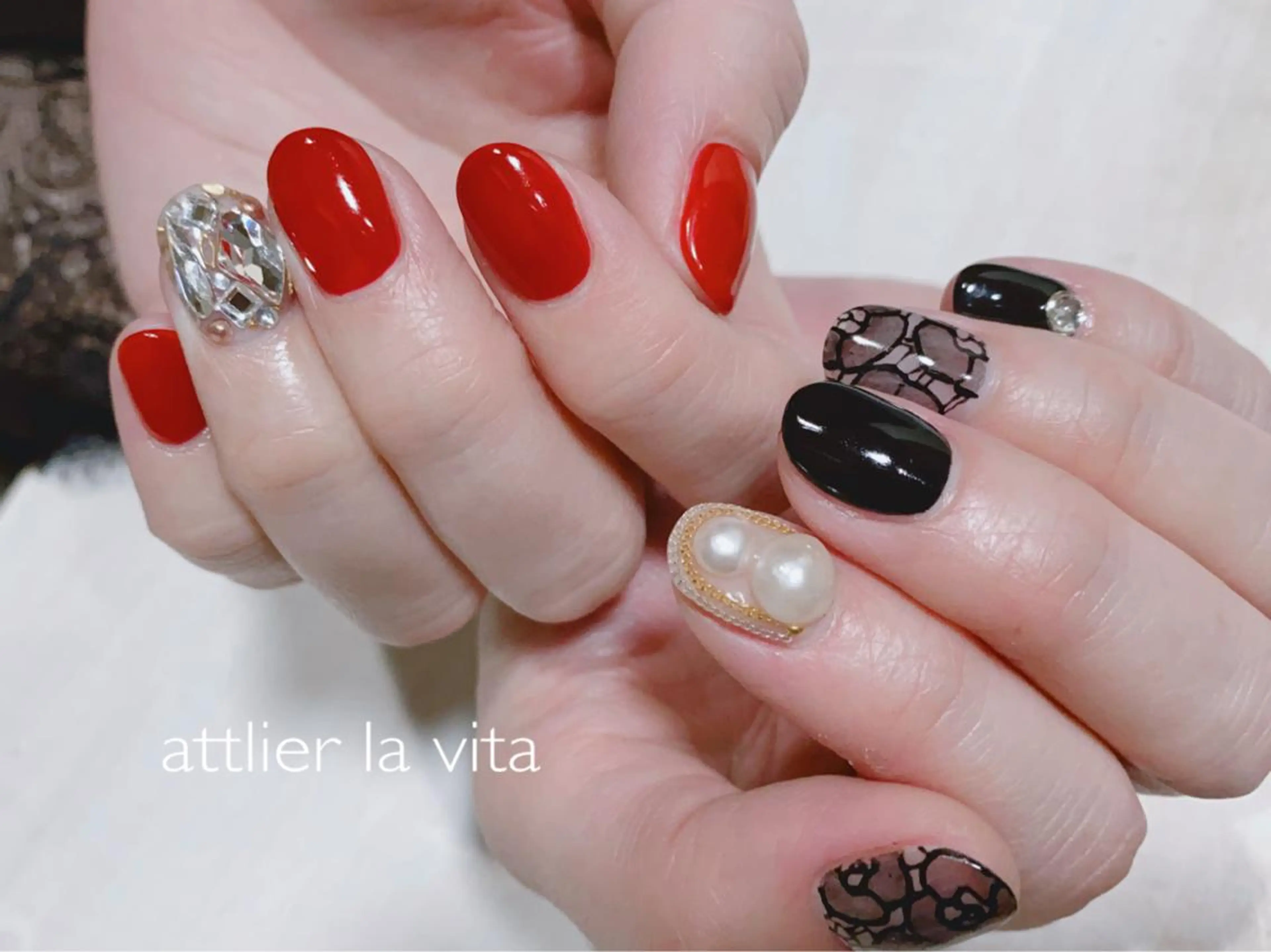 ネイル アートネイル ハンドネイル atelier la vita所属・lavita. mimuraのネイルデザイン