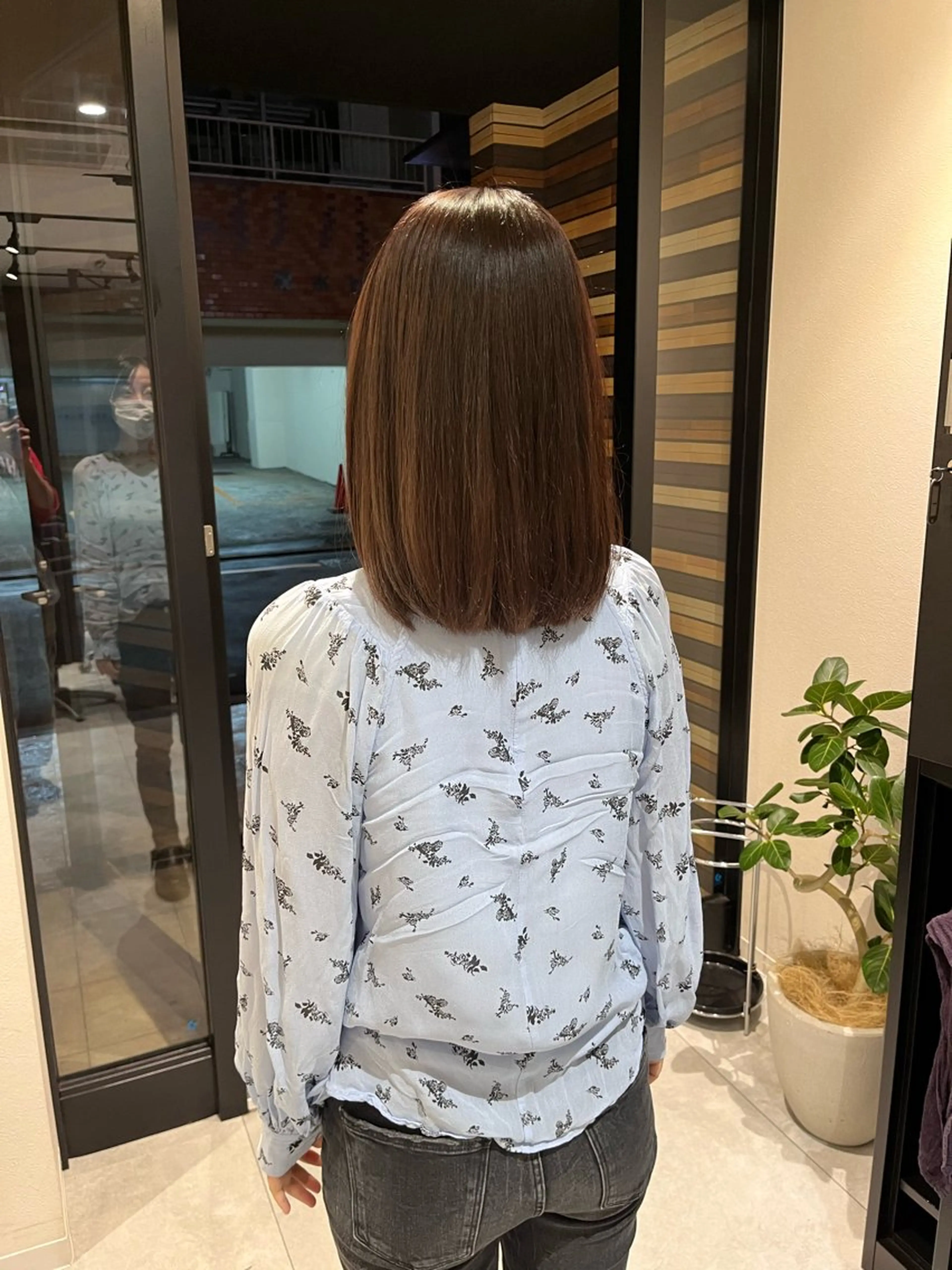 ミディアム ボブ NYLON.所属・ブリーチ/縮毛矯正 ❤️‍🔥シンノスケのヘアスタイル