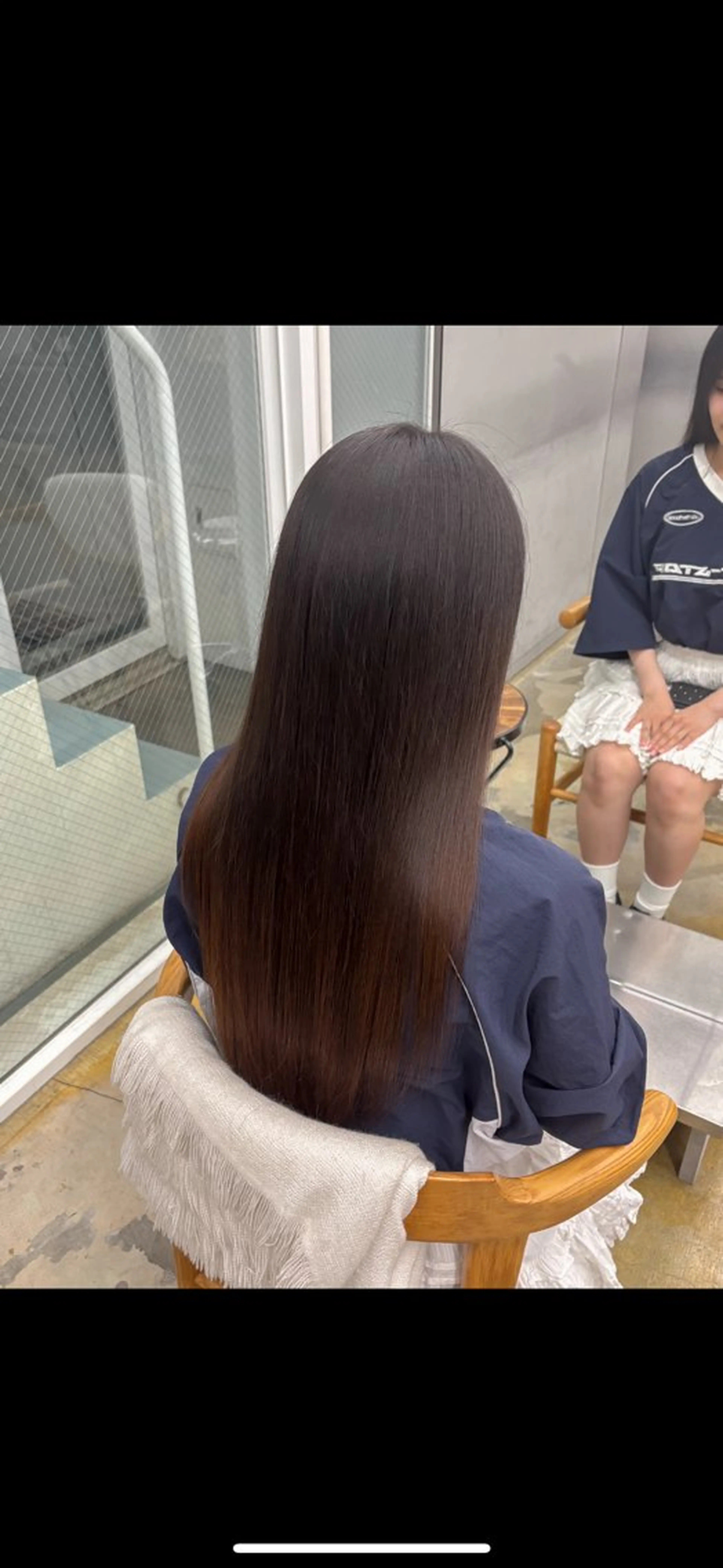 ロング nude所属・𝐀𝐦𝐞𝐫𝐢 /透明感カラーのヘアスタイル