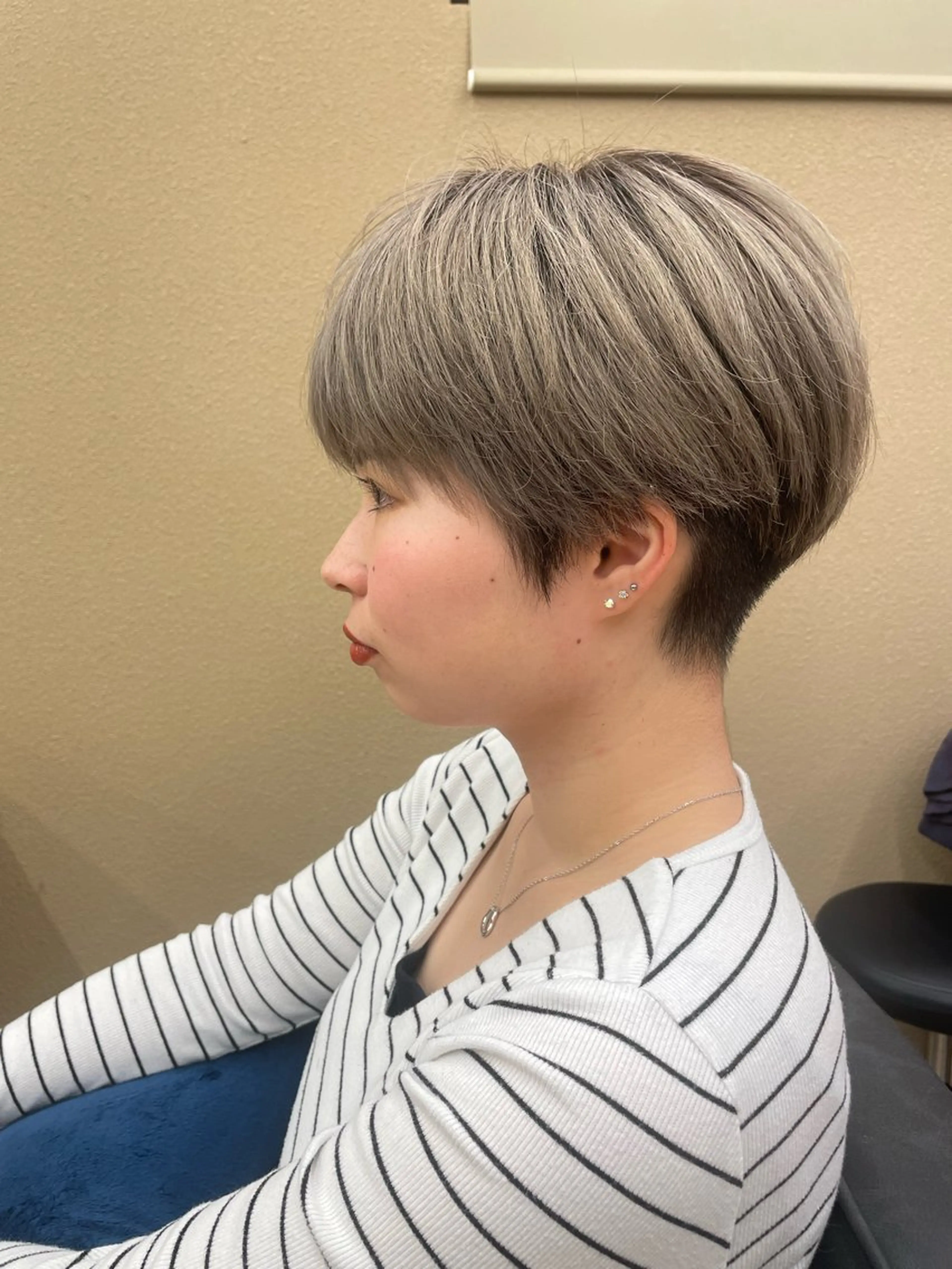 ショート ショートヘア 大人ショート/鎌倉/ カット/edA.菫のヘアスタイル