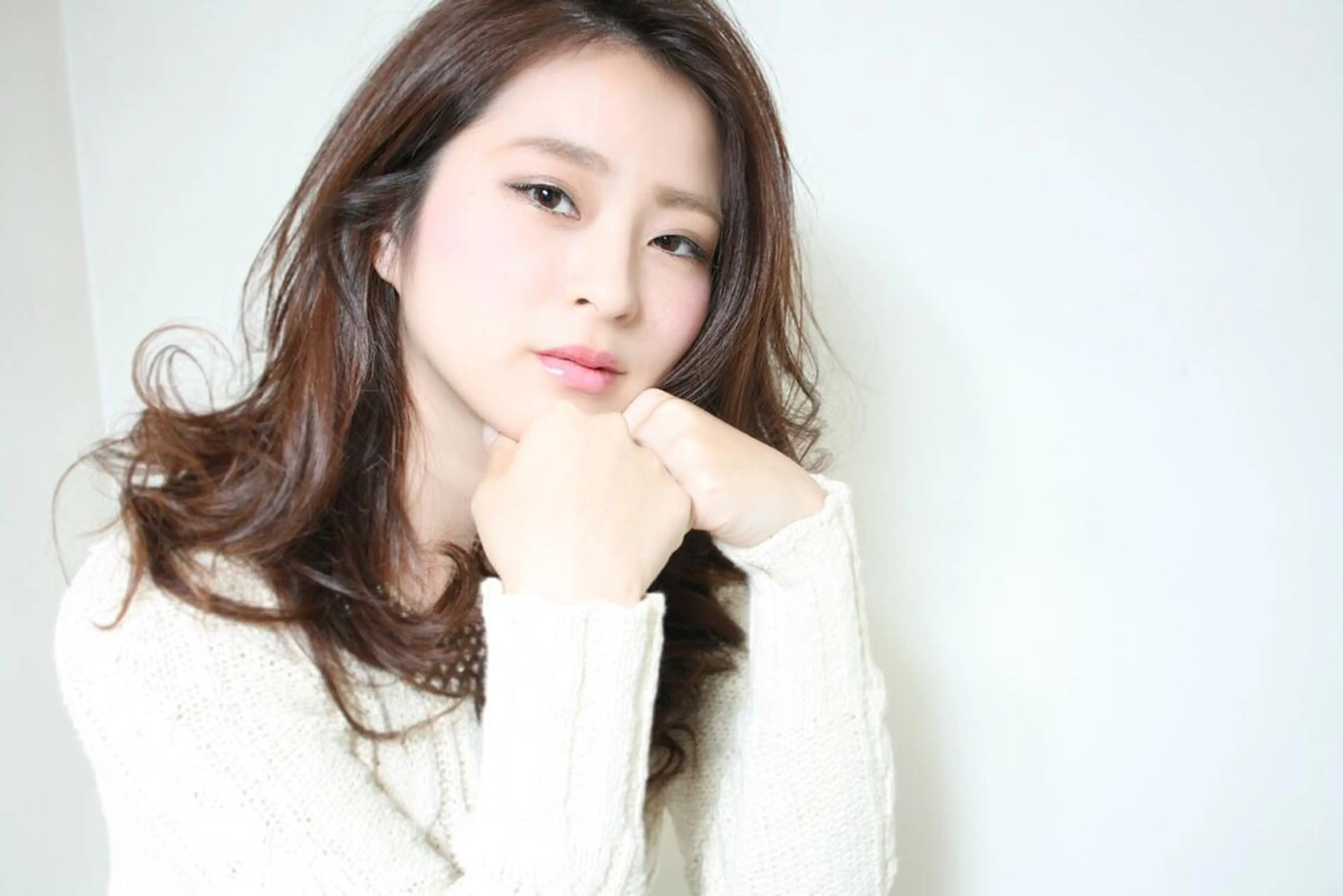 セミロング ロング カラー パーマ Lien所属・衣笠 雅俊のヘアスタイル