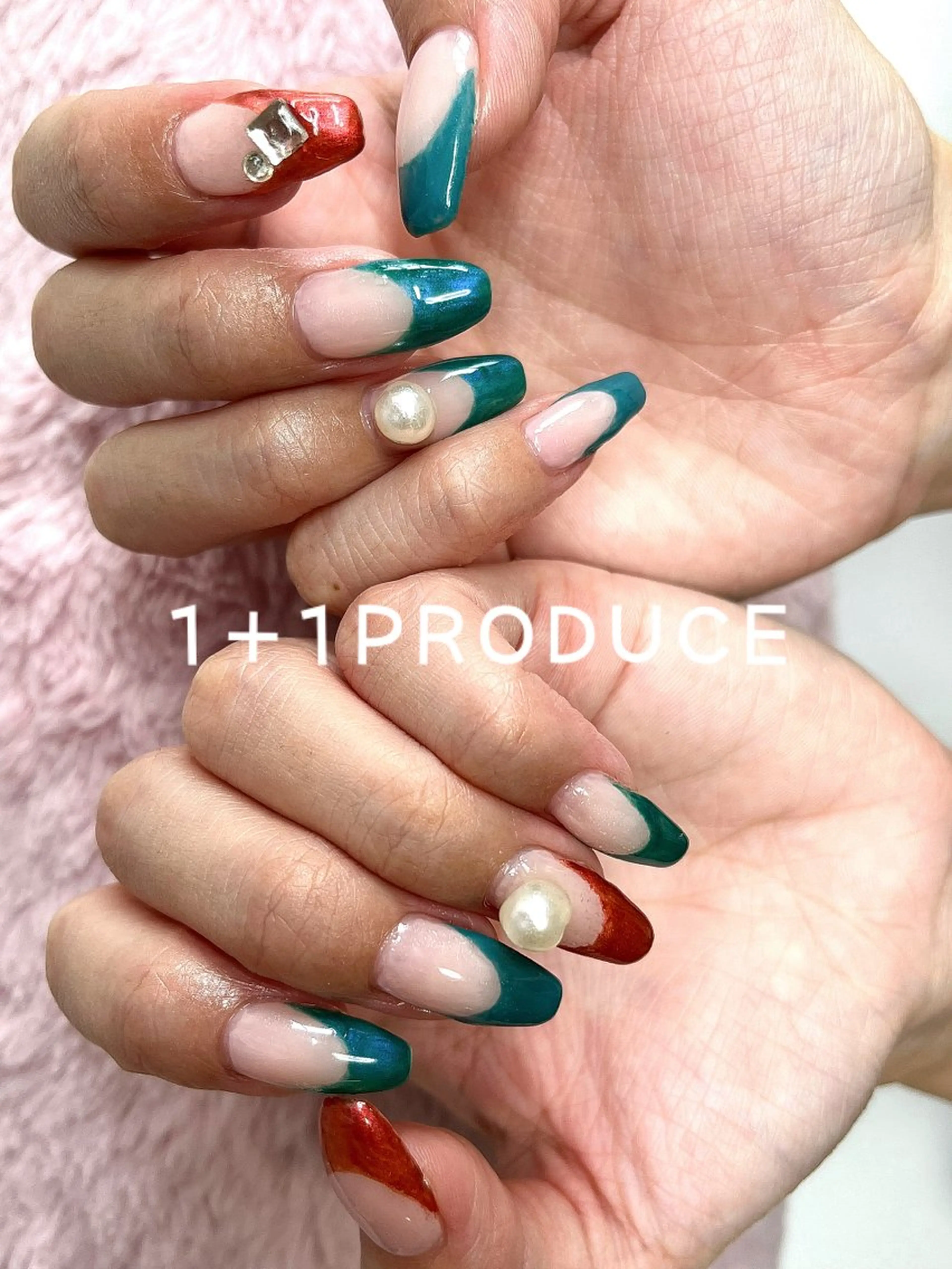 ネイル 1+1 PRODUCEのネイルデザイン