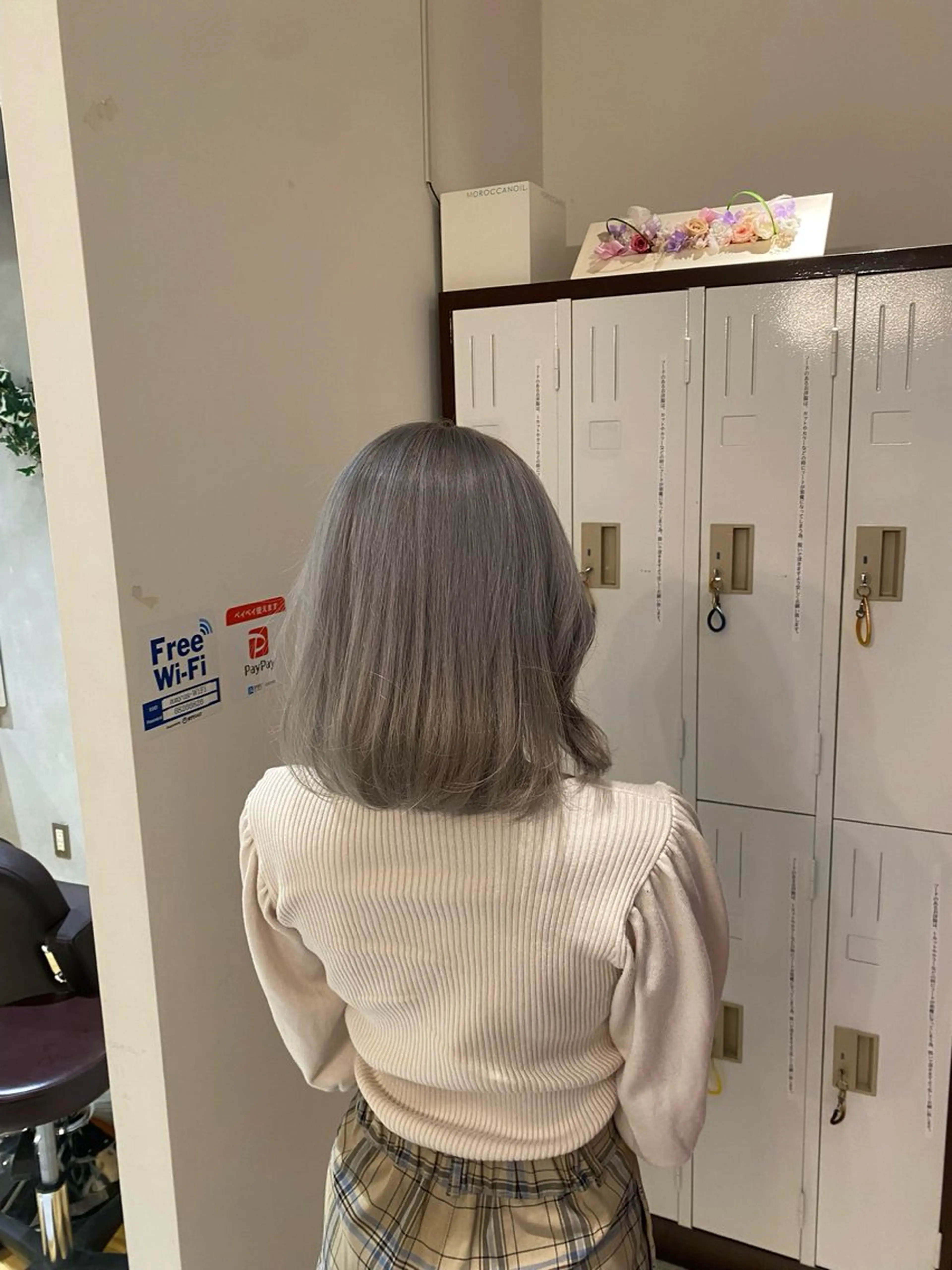 ブリーチを使うデザインカラーはこちら！ケアブリーチ&カラー&トリートメントの写真