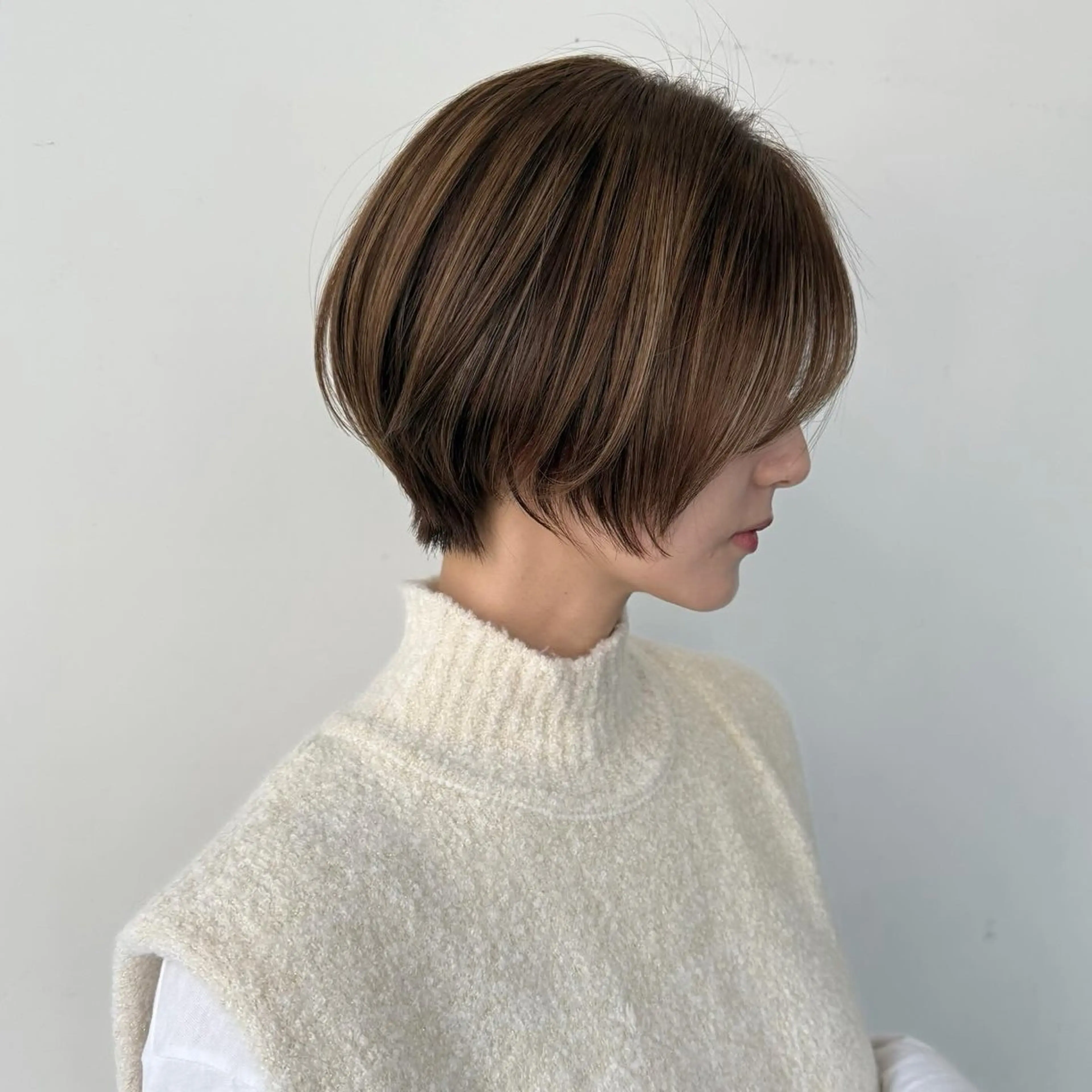 ✨ご新規様限定✨カット＋白髪ぼかしハイライトカラー＋1stepトリートメントの写真