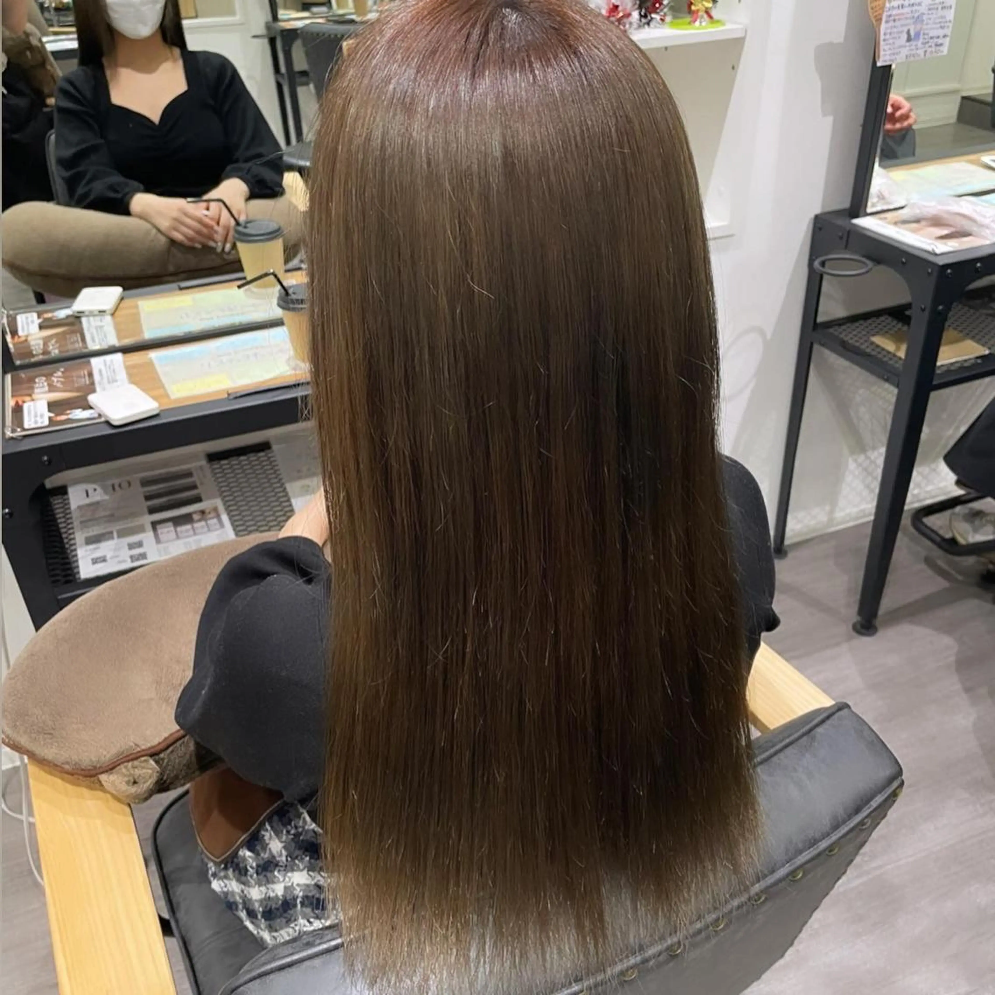 ロング カラー 片平 帆香のヘアスタイル
