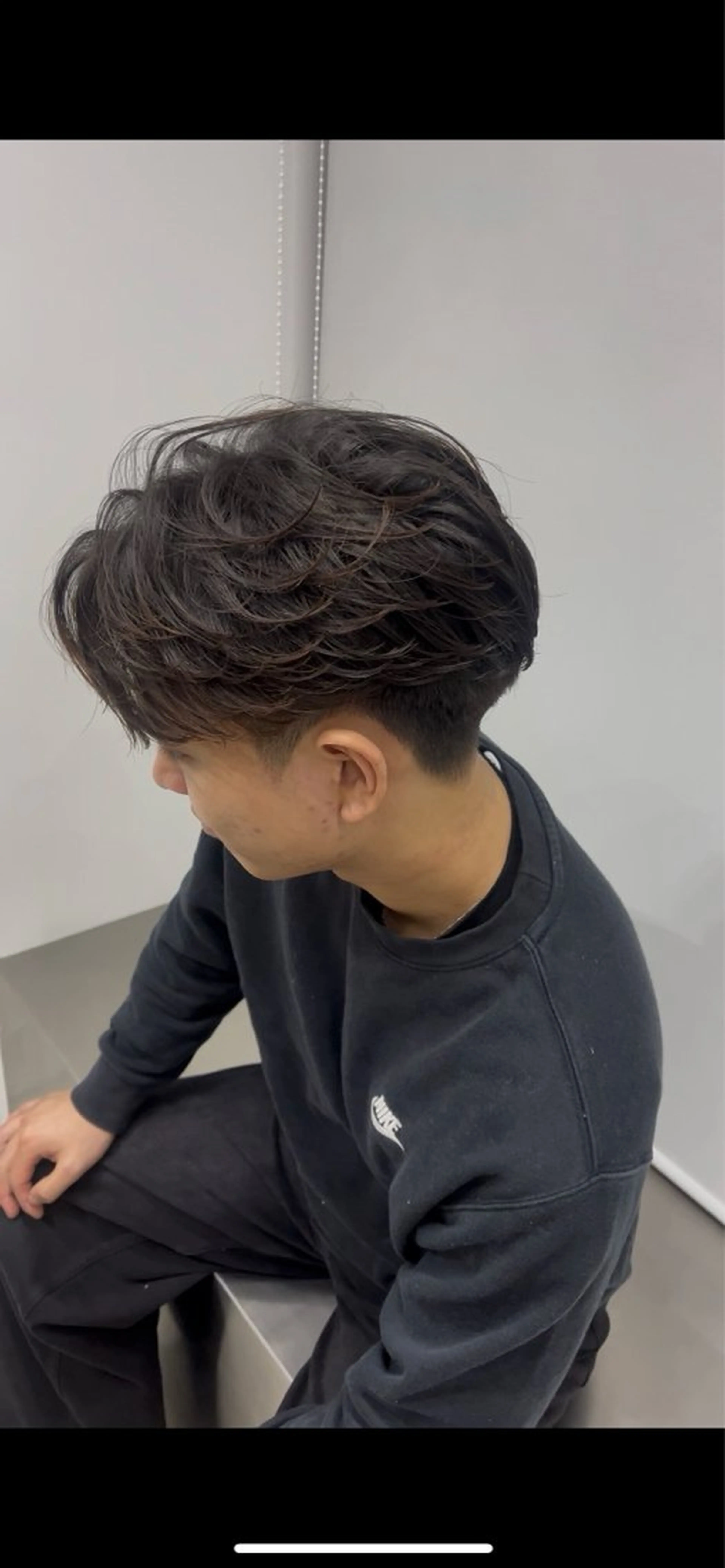 パーマ メンズ カット パーマ 夏果⭐︎fifth 天神 海外風パーマのヘアスタイル