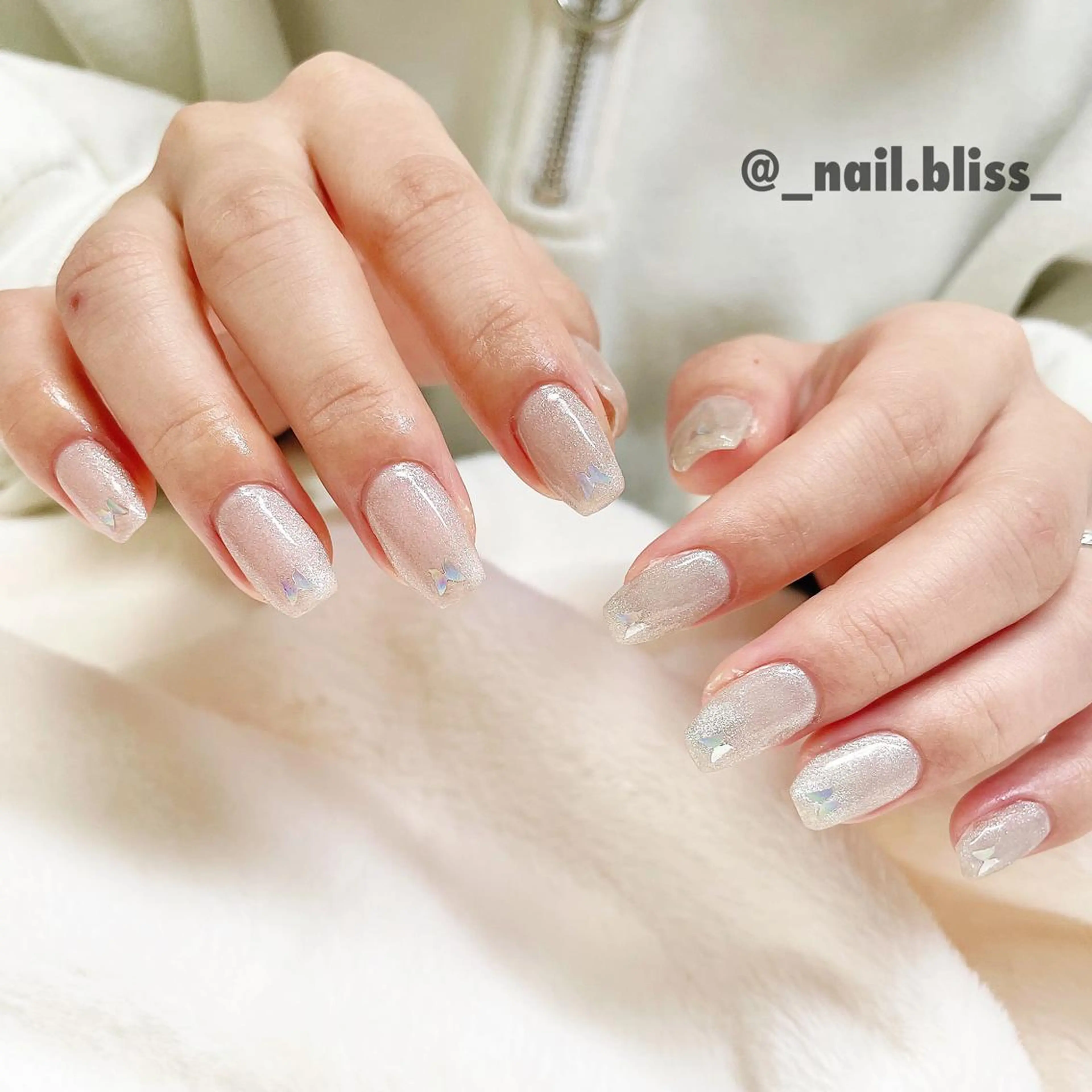 ネイル マグネットネイル ハンドネイル NAIL BLISSのネイルデザイン
