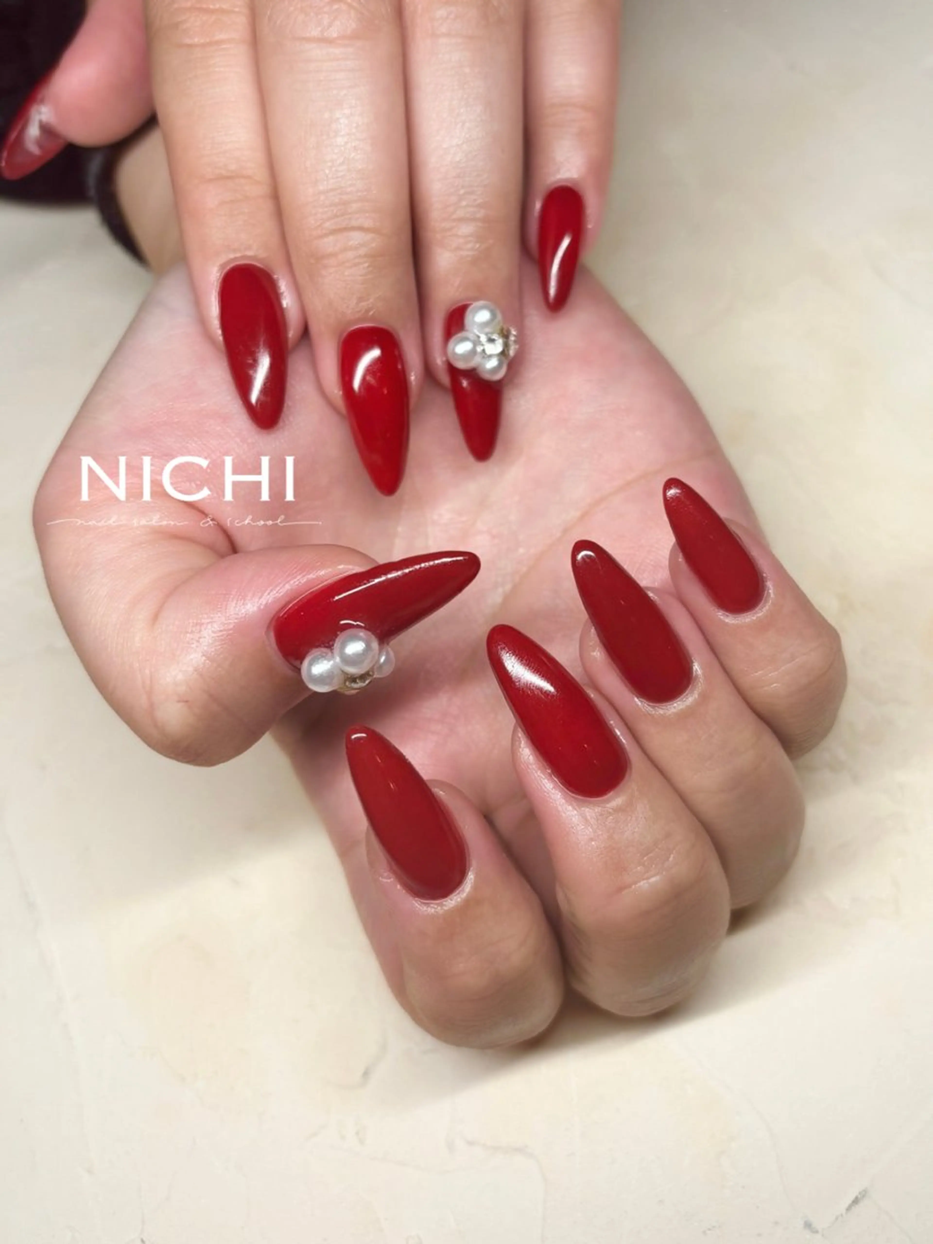ネイル ハンドネイル NICHI nail salon & school所属・NICHI 田所梨英のネイルデザイン